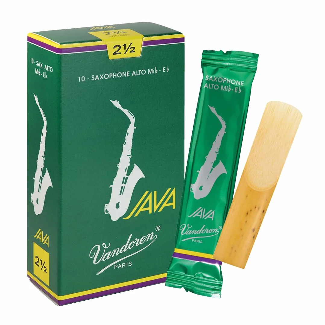 Vandoren SR2625 Box 10 Ance Java Verdi 2.5 Sax Alto