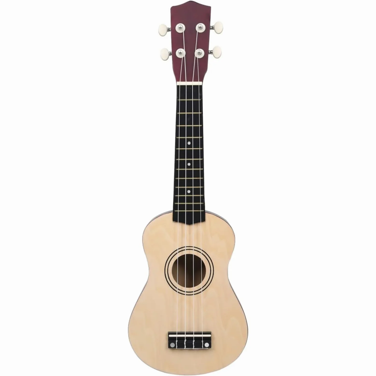 Set Ukulele Soprano con Borsa per Bambini Legno Naturale 21",Arte e Svago,Hobby e Arti Creative,Strumenti Musicali,Strumenti a corda-70146