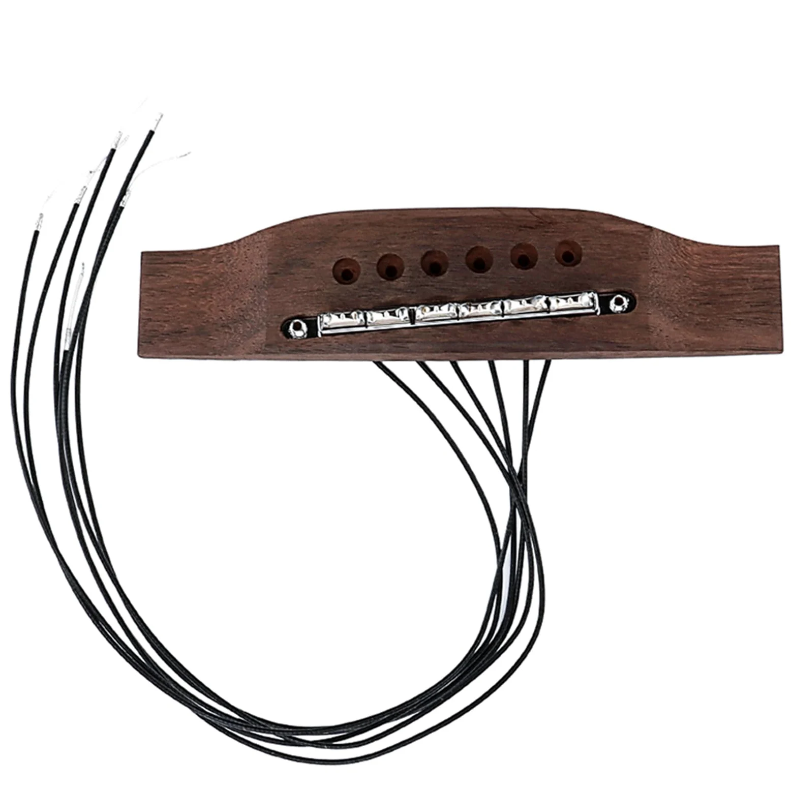 Chitarra acustica professionale piezo ponticello di ricambio per chitarre a 6 corde con miglioramento della chiarezza del suono, pickup piezo ponticello