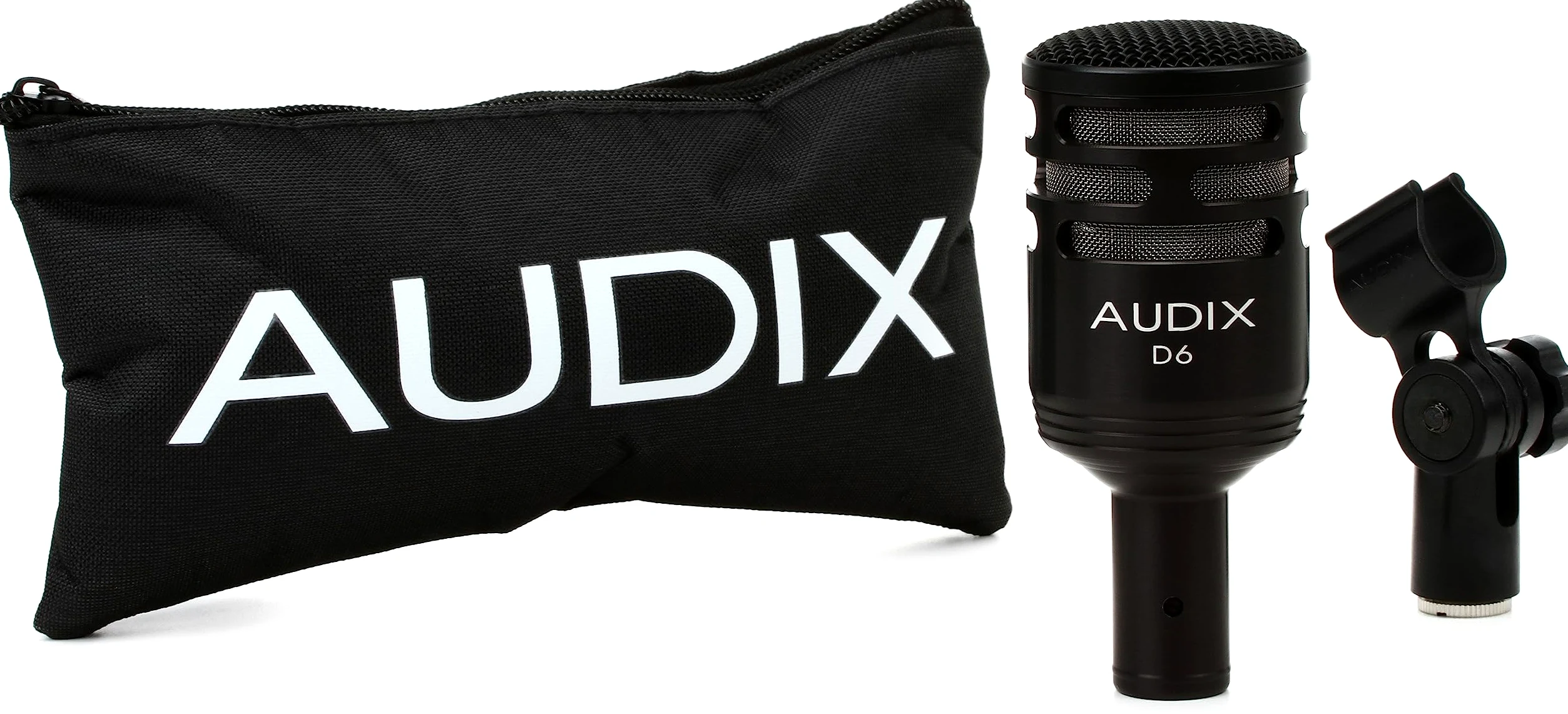 Audix D6 - Microfono dinamico per strumenti, basse frequenze, alta qualità