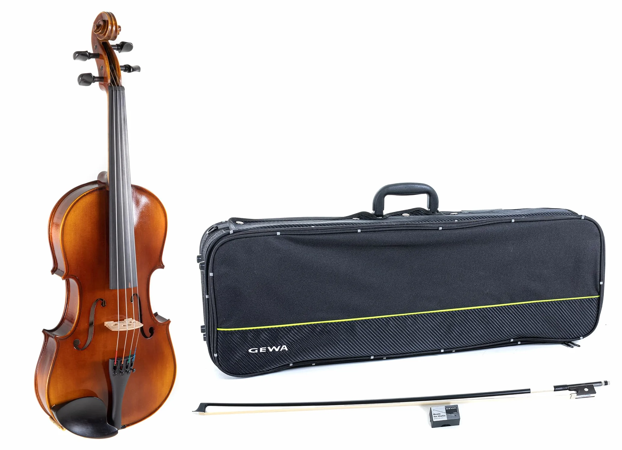 GEWA Set Viola Allegro VA1 – 39,5 cm pronto per suonare, incl. custodia per viola, archetto in carbonio, corde Thomastik Infeld AlphaYue