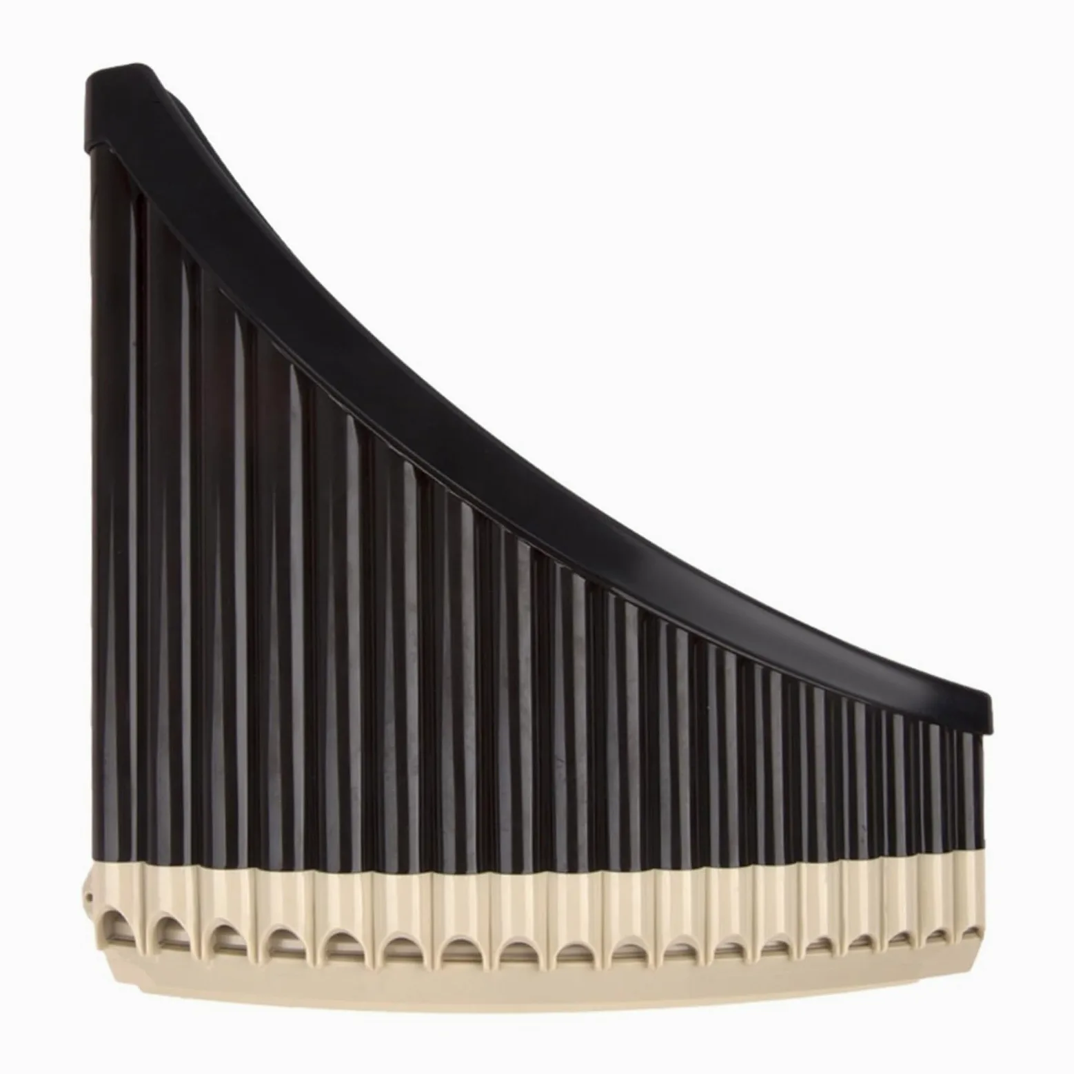 Mini flauto di Pan portatile 1pc Pan Flauto 16/18 Tubi di AC Tono Accordabile Flauta Abs Base Panflute Professionale Tubo Strumento Musicale(18 Hole-Brown)