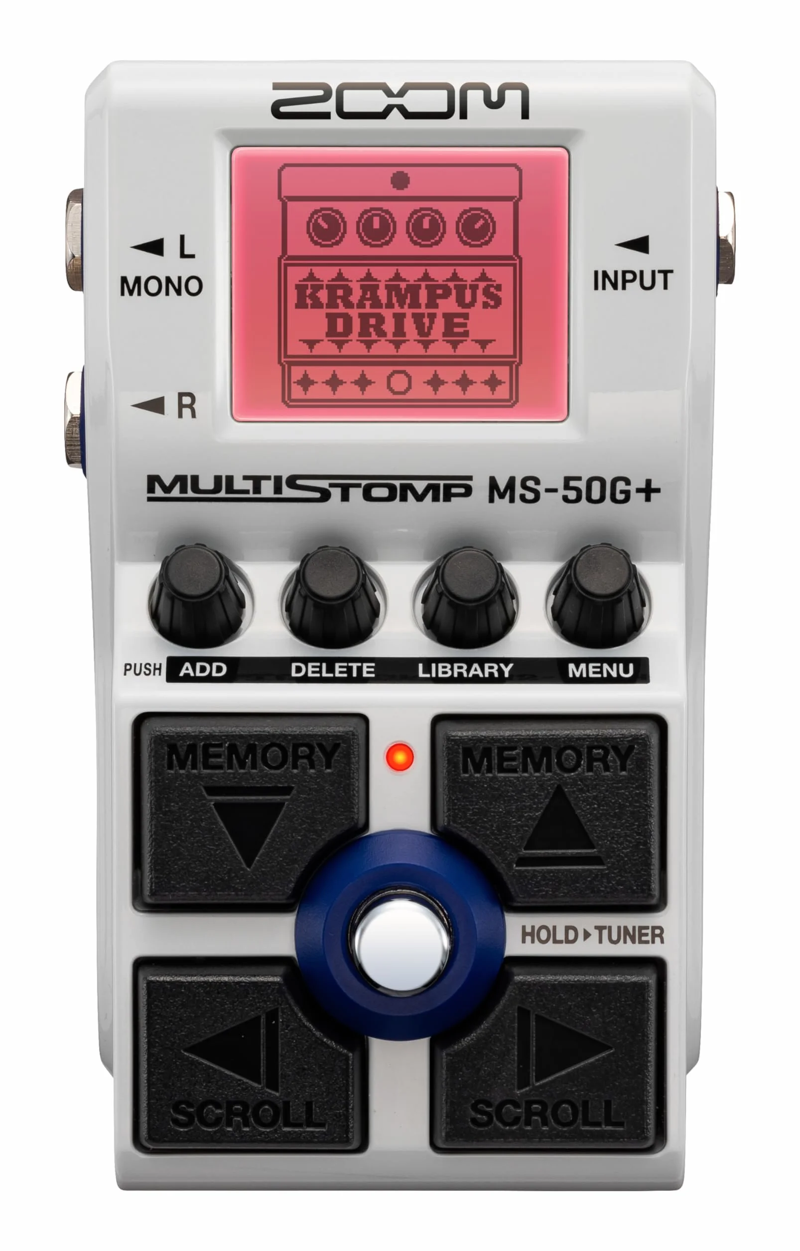 Zoom - MS-50G+ - Pedale Effetti Chitarra, Pedale Singolo, 100 effetti, Uscite Stereo, Accordatore, Dotato di Drive, Modulazioni, Ritardi, Riverberi, Compressori e altro ancora