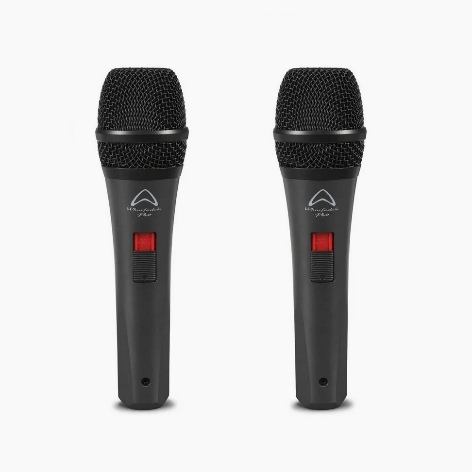 KARAOKE BUNDLE 804 mixer + coppia diffusori + 2 microfoni + cavi kit set per karaoke