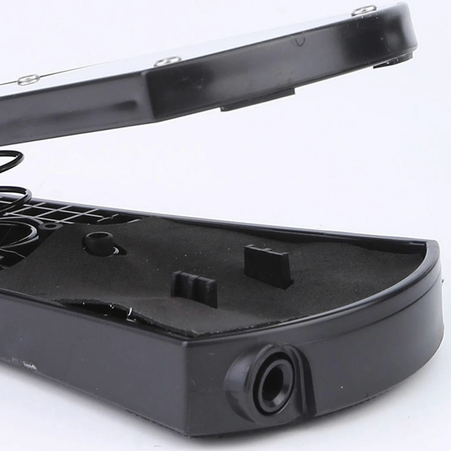 Drum Pedal Foot Pedal Universale Pad Pedale Kick per Batteria Elettronica con Cavo Sostitutivo in Metallo Pp Adatto per Studio Allenamento Musicale, 2 Pezzi