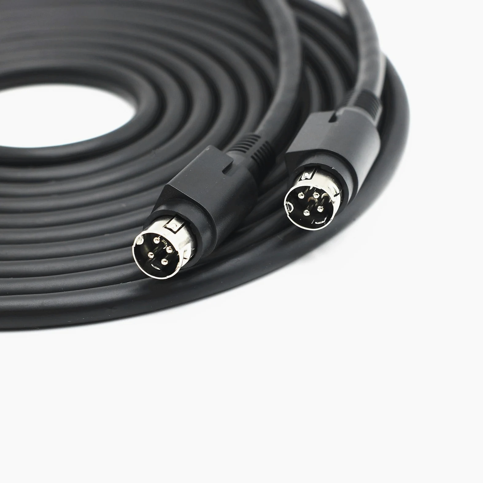 iK iLoud - Cavo di collegamento per altoparlanti master-slave micro monitor, maschio a 4 pin, cavo audio in rame puro ad alta flessibilità, trasmissione del suono senza perdite per monitor da studio