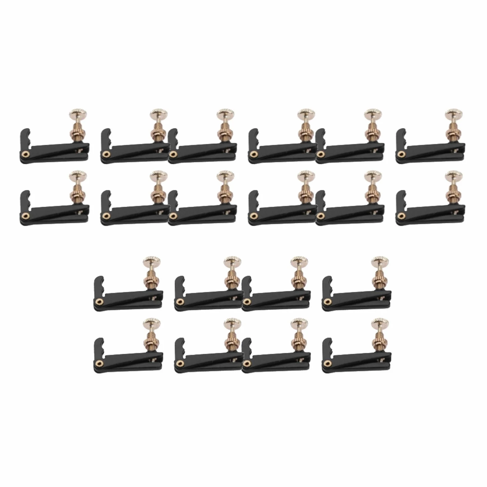 Set Di Viti For Accordatore Fine For Violino In Rame Da 4 Pezzi | Quattro accordatori placcati in rame for violini 4/4 3/4 for accordare l'intonazione