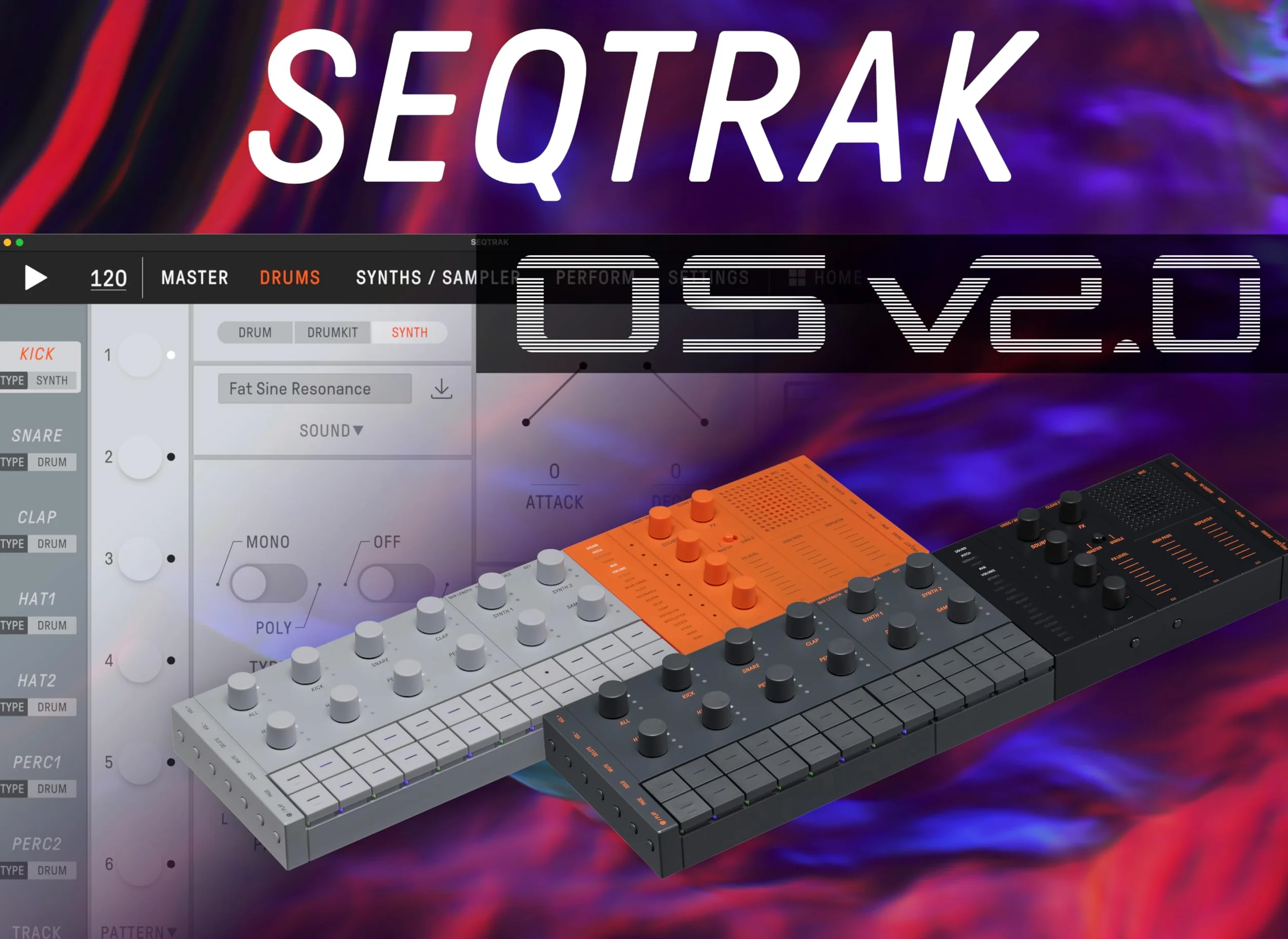 Yamaha SEQTRAK Mobile Music Ideastation, Arancione