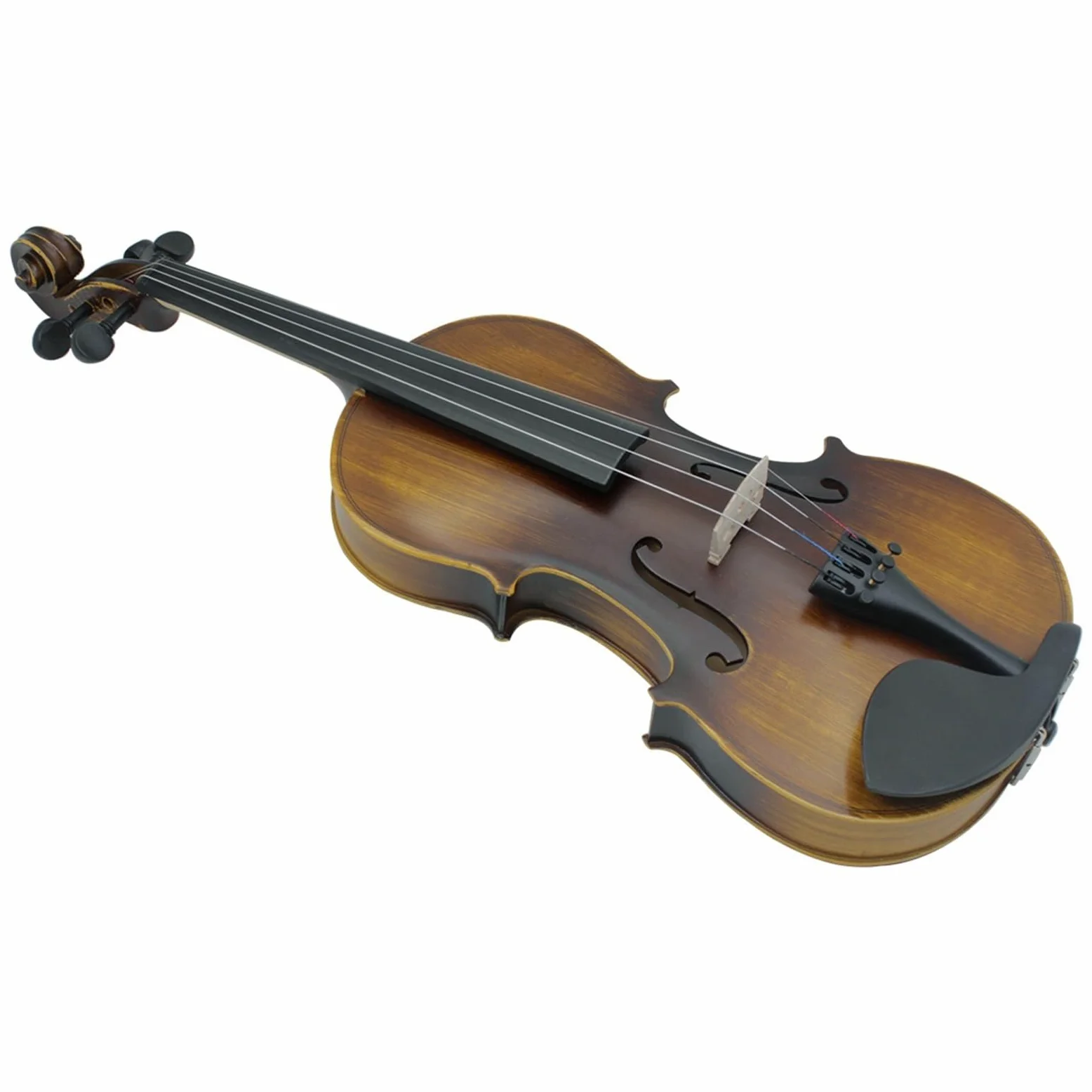 Violino Opaco 4/4 Vintage Fatto A Mano In Legno Massello Per Principianti Strumento Da Studio Professionale Violino