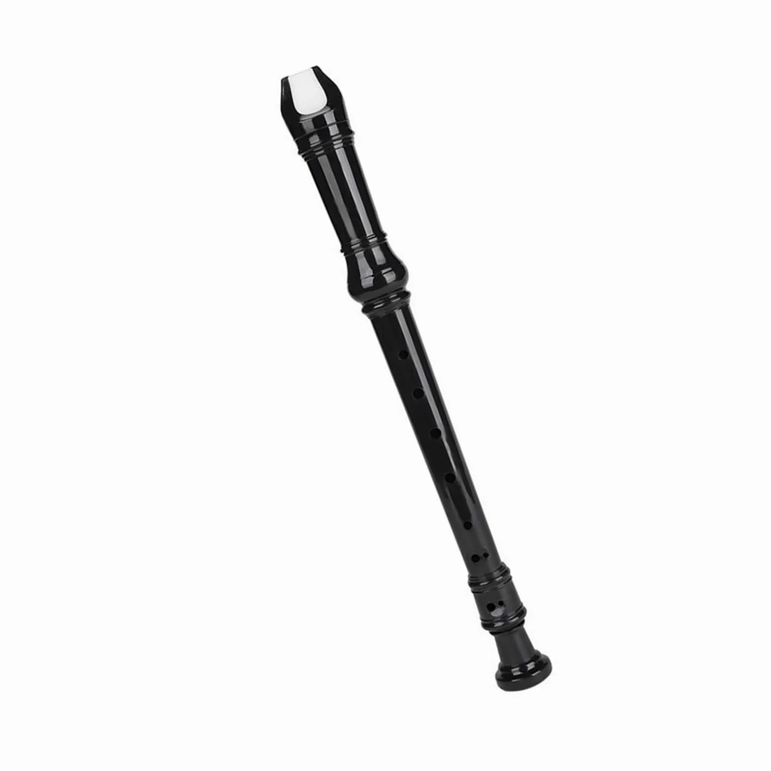 Flauto Dolce Professionale Flauto Dolce Soprano In Stile Tedesco Strumento Adatto Ai Principianti In Plastica ABS(Black)