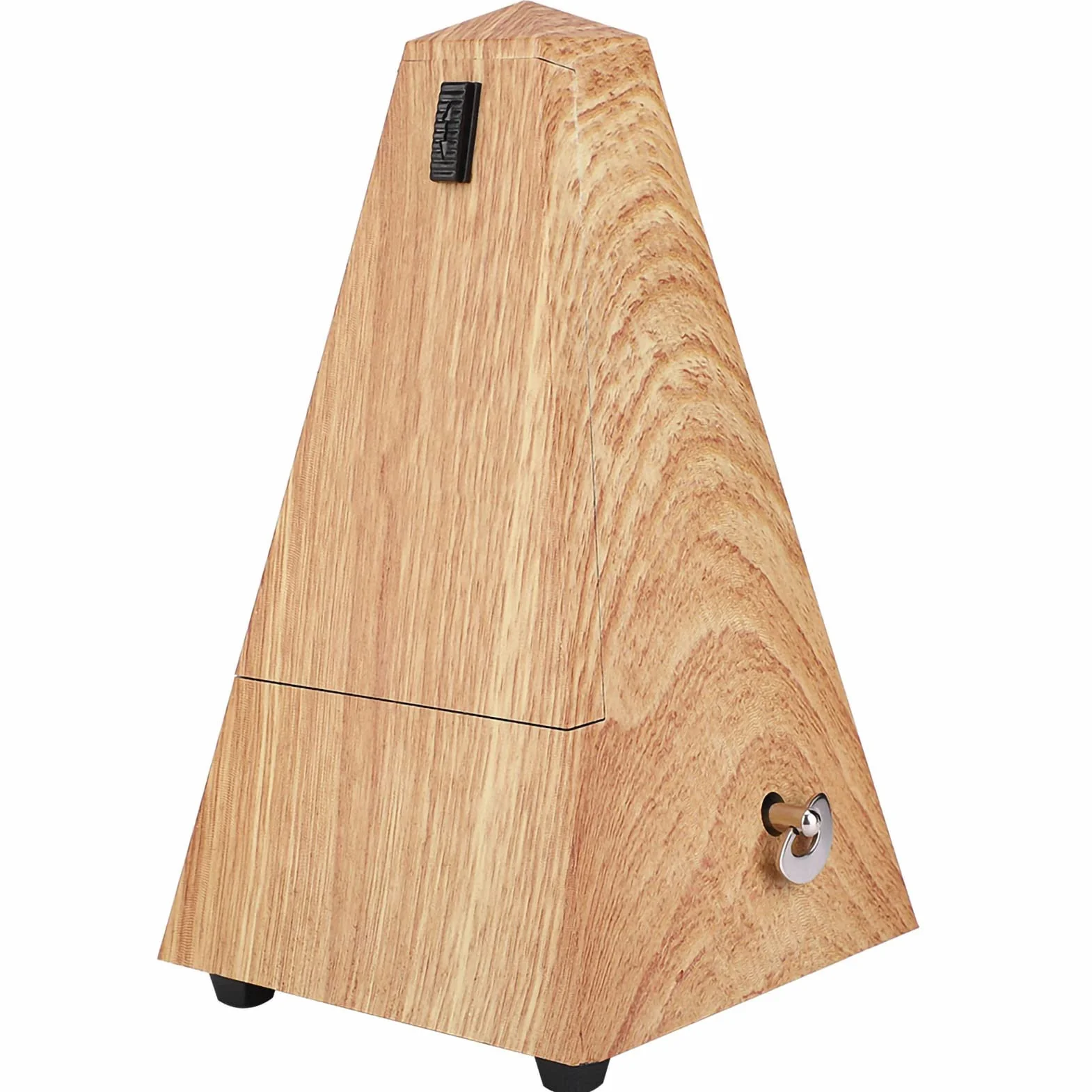 Metronomo Meccanico Regolabile in Legno Chiaro per Chitarra Pianoforte Batteria 2160 BPM 18 Minuti Accessori Strumenti Musicali Pratica Musica