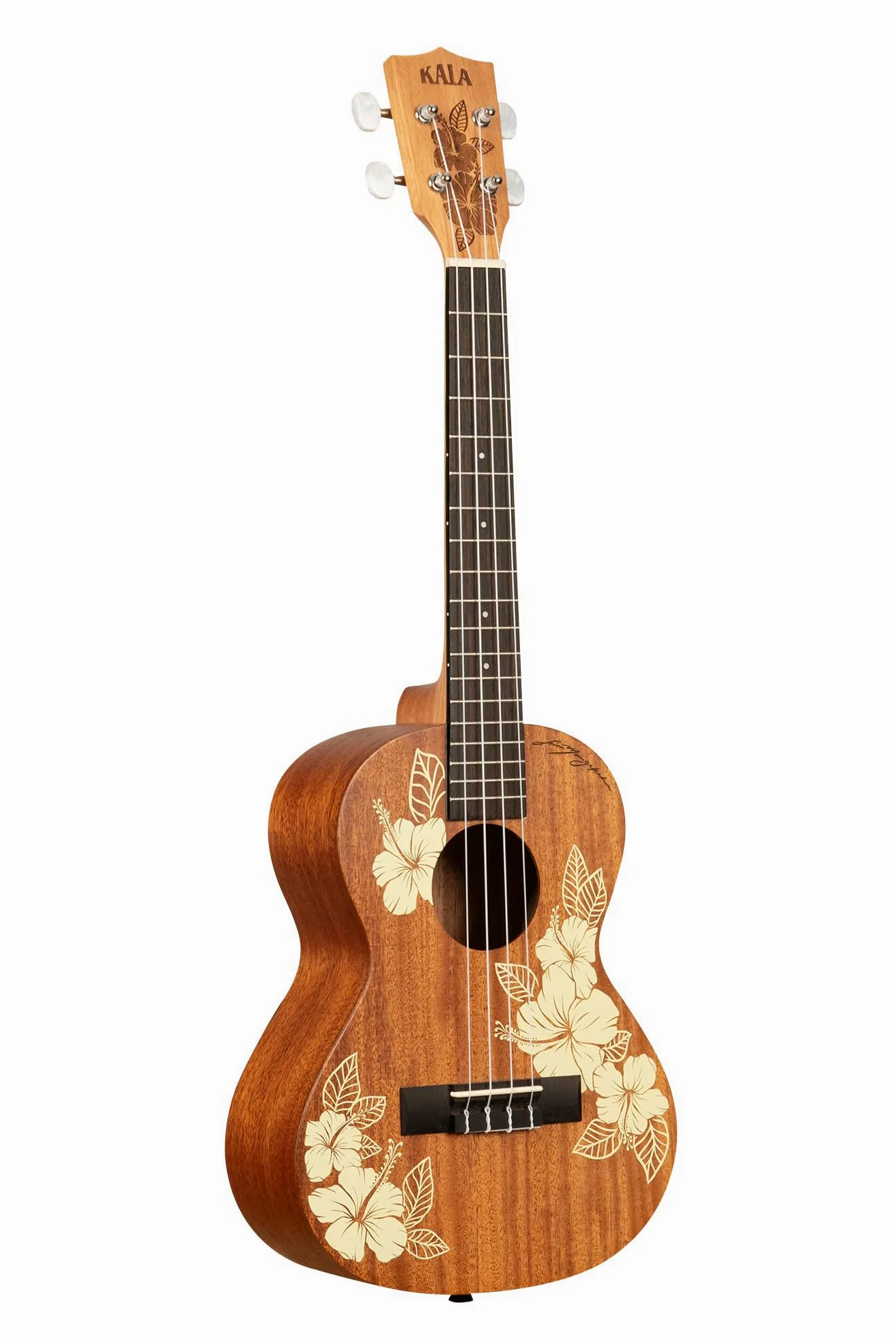 Maori Hibiscus Mahogany Tenor + custodia
