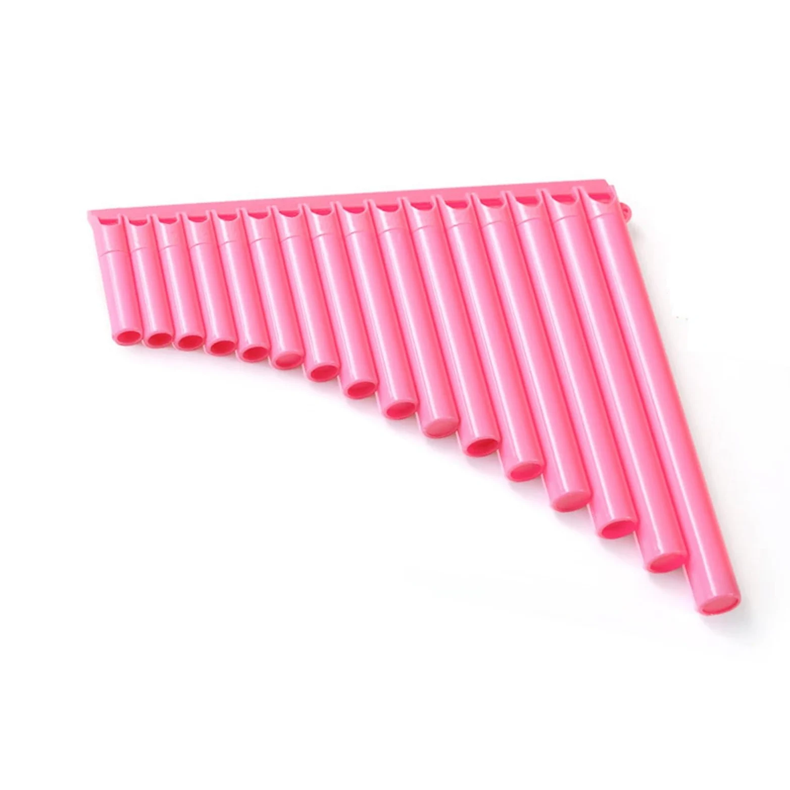 Flauti Pan Professionali Do Maggiore Rosa Flauto Di Pan 16 Tubi In Resina ABS Strumento Per Principianti