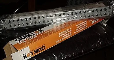Quiklok PB 248 PATCH BAY 48 canali stereo 1 unità RACK