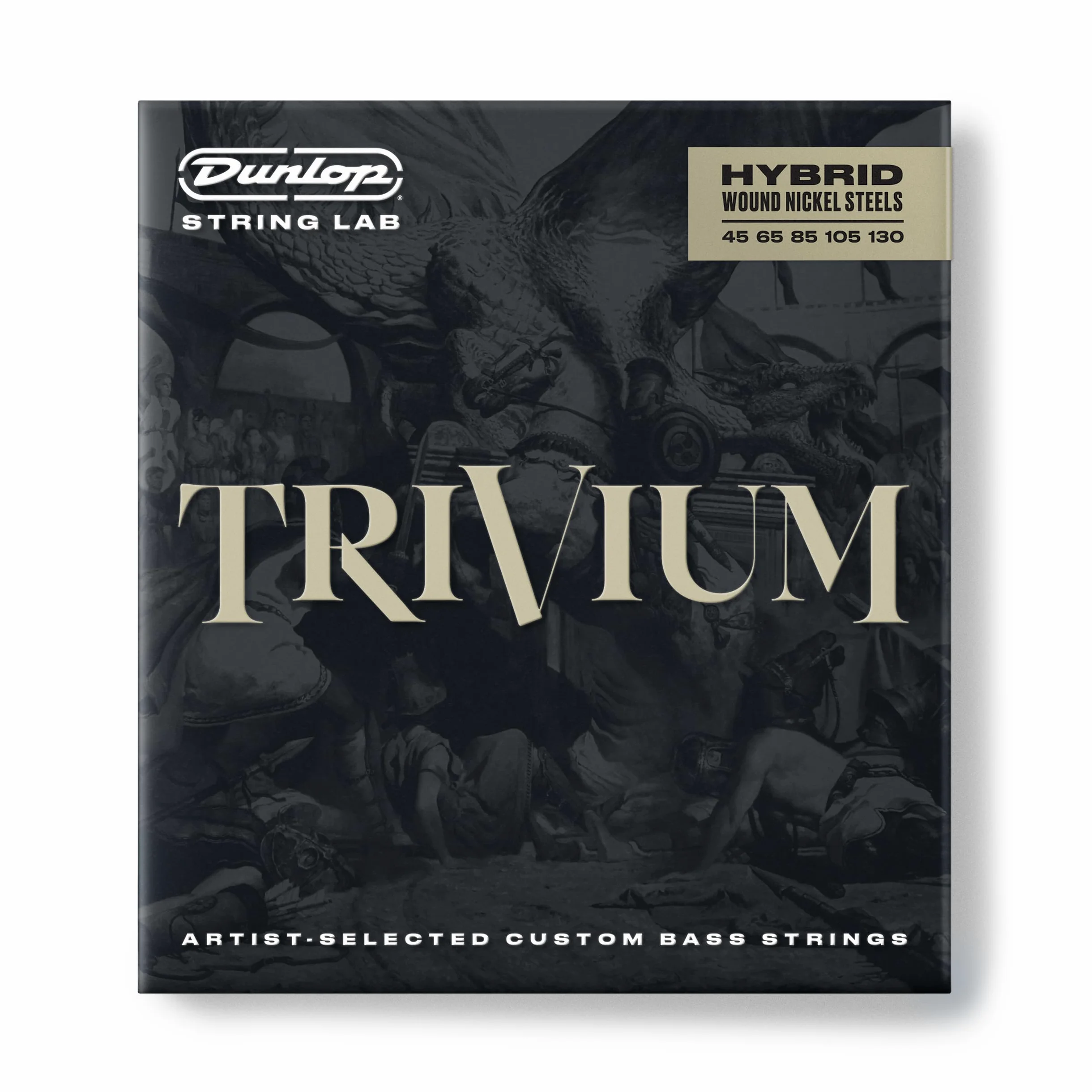 JIM DUNLOP Corde per basso in acciaio al nichel ibrido (TVMSB45130)