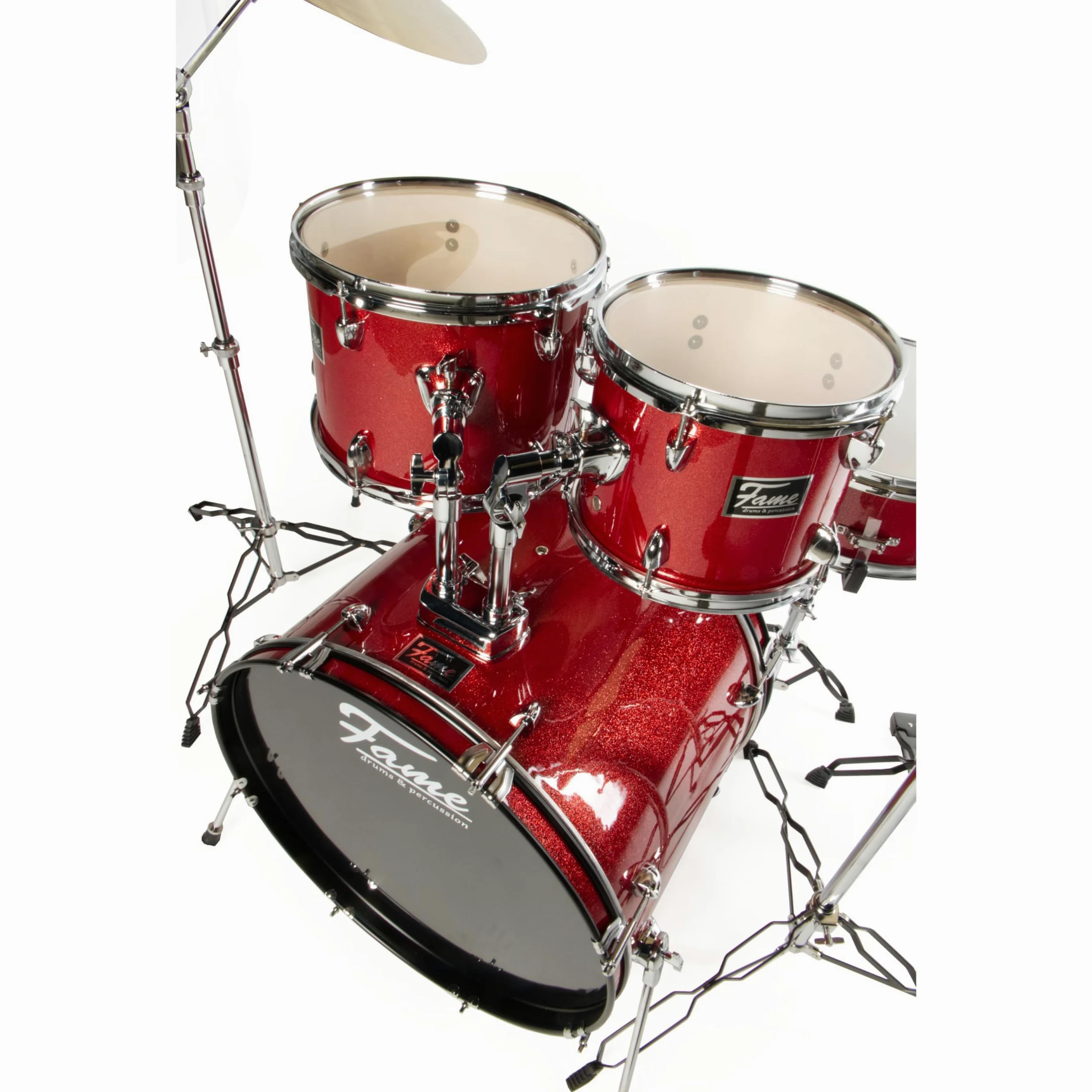 Fame FG20B-RD First Gig Studio Set Red Sparkle - Batteria set