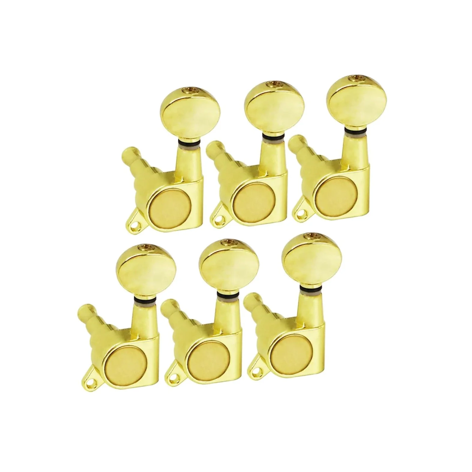 Meccaniche Chitarra Accordatori Per Chitarra Elettrica 6 In Linea Completamente Chiusi (compatibili Con Chitarre Stile Fender ST/TL)(Left)