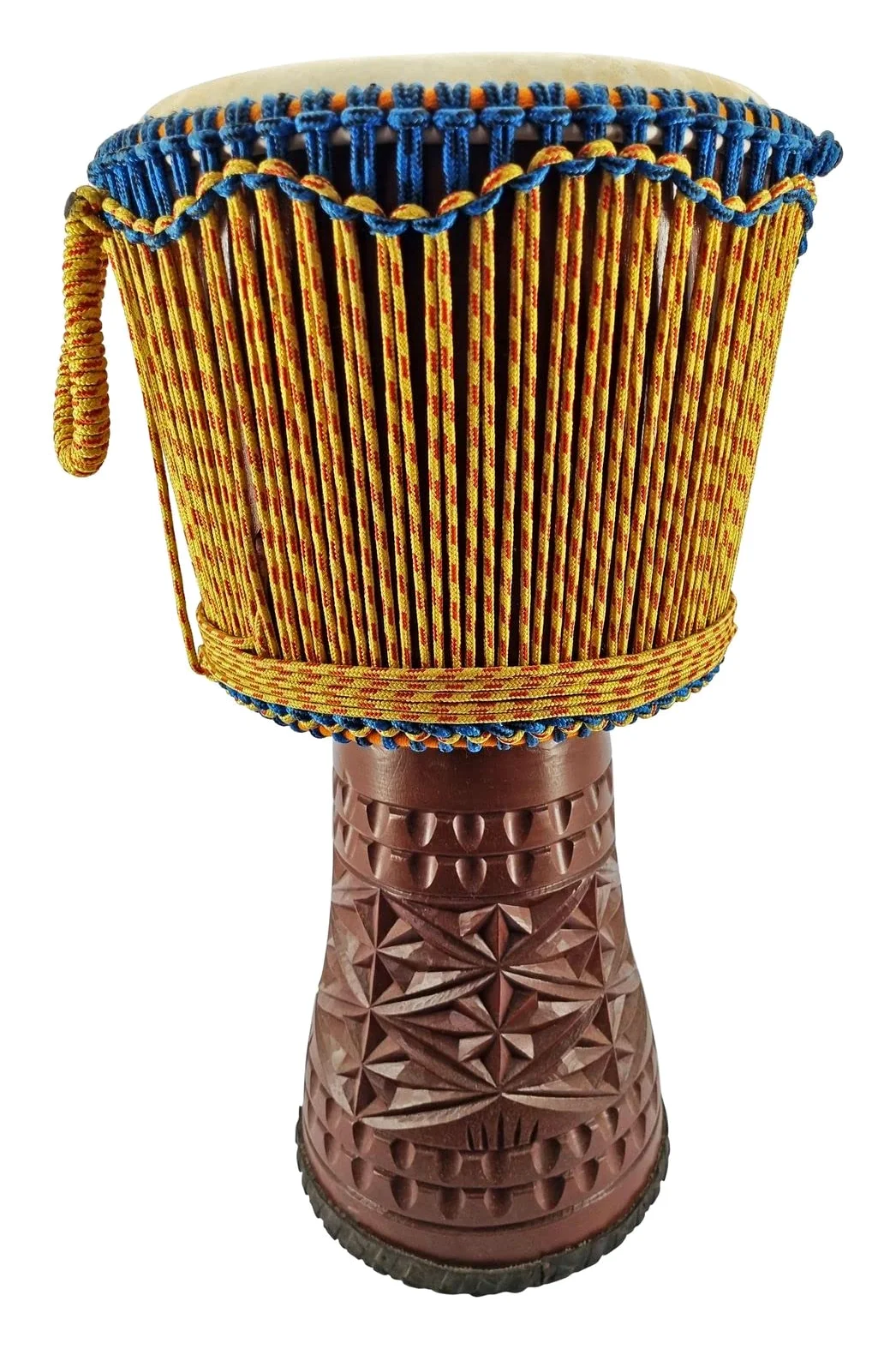 Tamburo grande Djembe Darbuka Bongo Rivestimento alpino premium Suono molto buono 60 cm U5