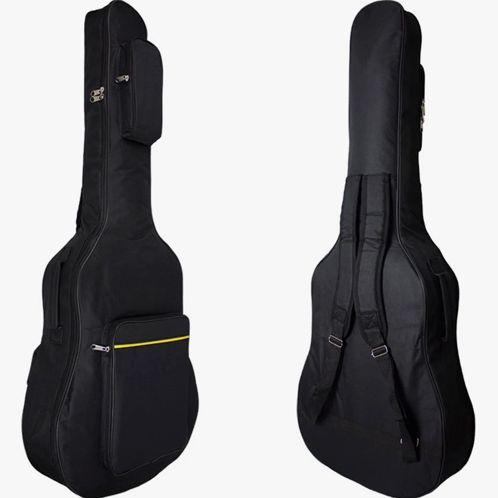 41 pollici Borsa per chitarra, Sacchetto di chitarra, Lo zaino della chitarra della cinghia di spalla registrabile impermeabile dello spessore più cotone, una varietà di colori