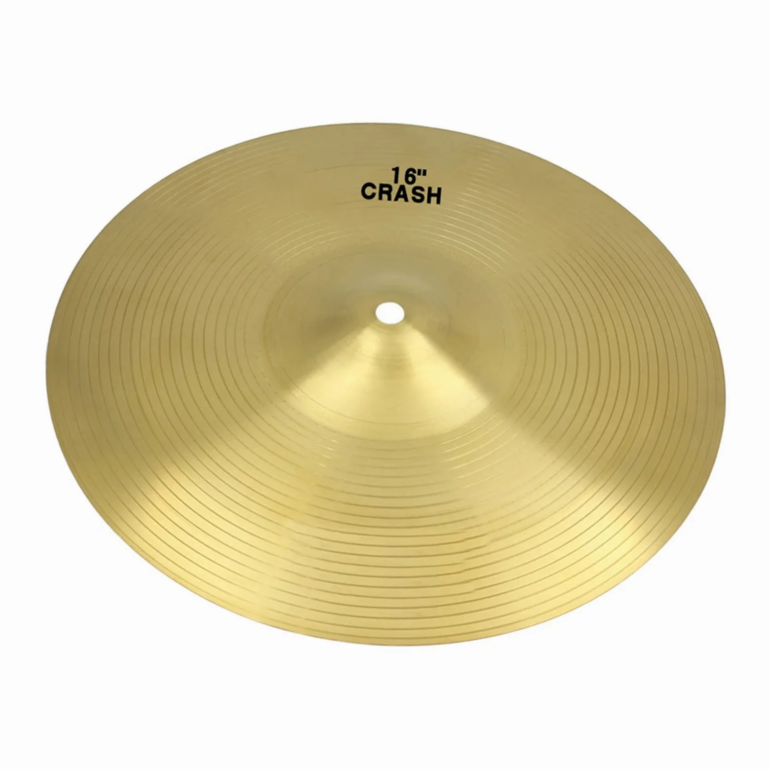 Complete Cymbal Set 16 Pollici in Ottone Crash Ride Cymbal Hi Hat Piatti per Set di Strumenti Musicali A Percussione di Batteria Piatto