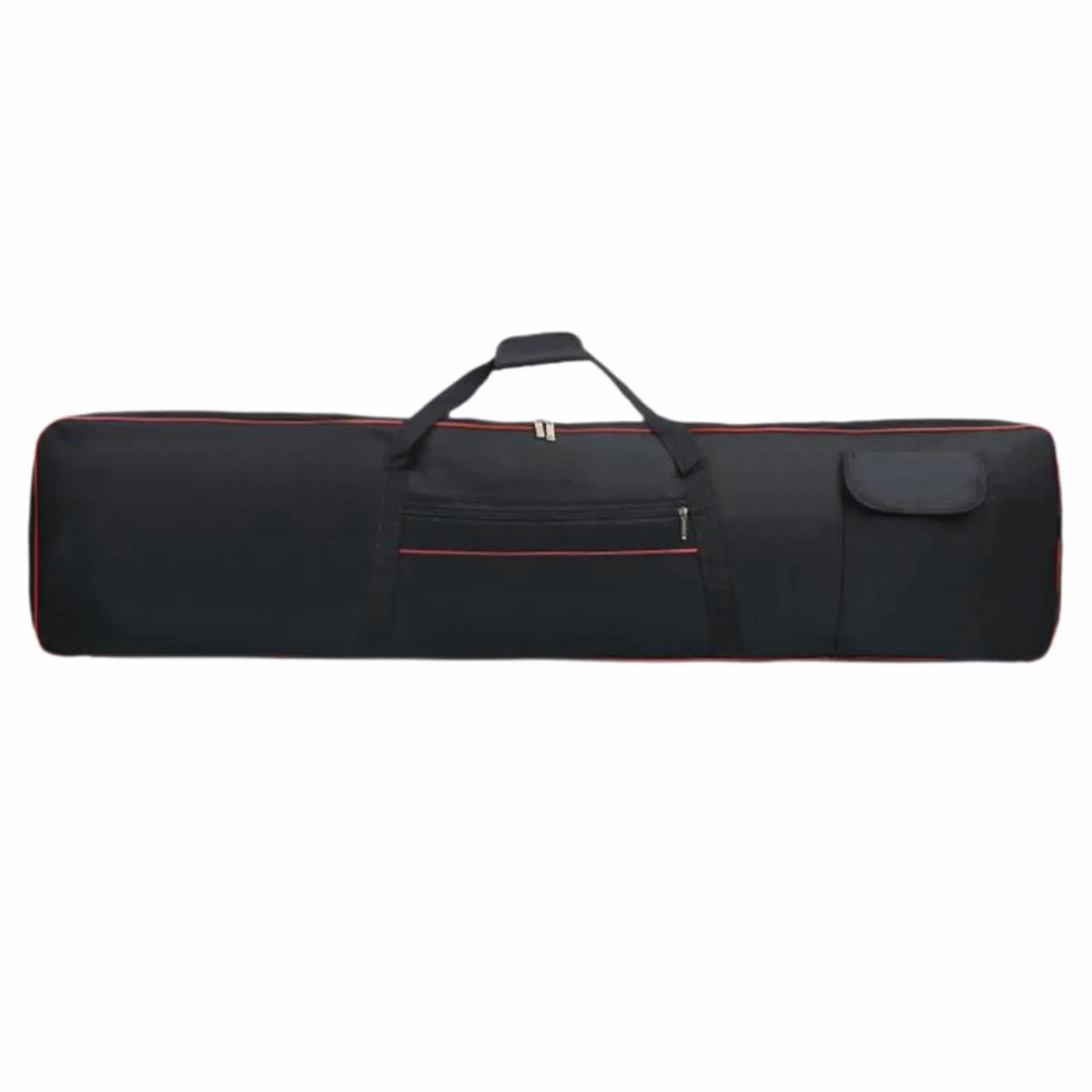 Borsa da trasporto per tastiera da 88 tasti Copertura impermeabile in tessuto Oxford Spallacci protettivi versatili regolabili con manici, 136x17x33 cm