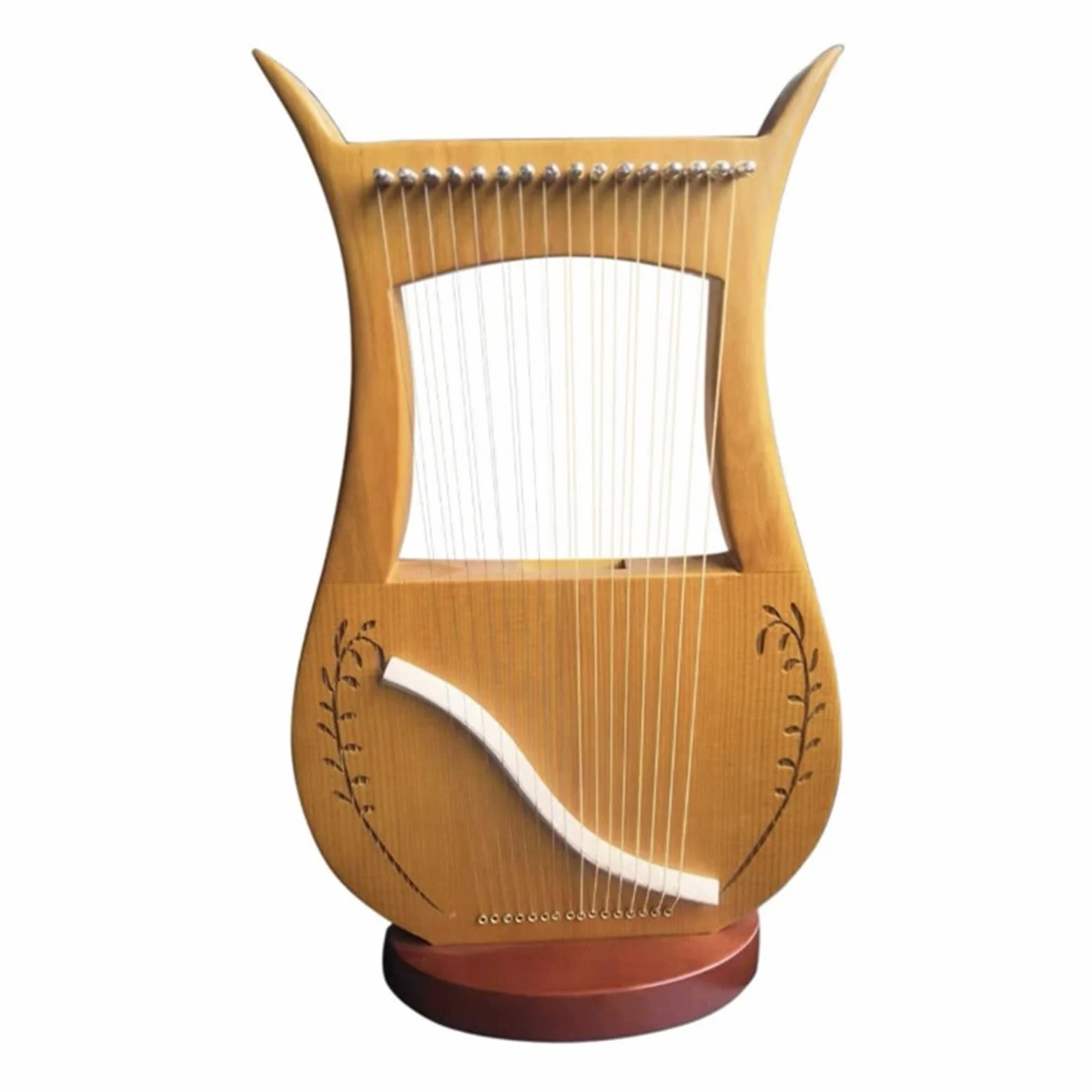 Arpa Lira Arpa a 16 Corde Arpa a 19 Corde Strumento Musicale Lira Portatile Arpa Lira per Principianti