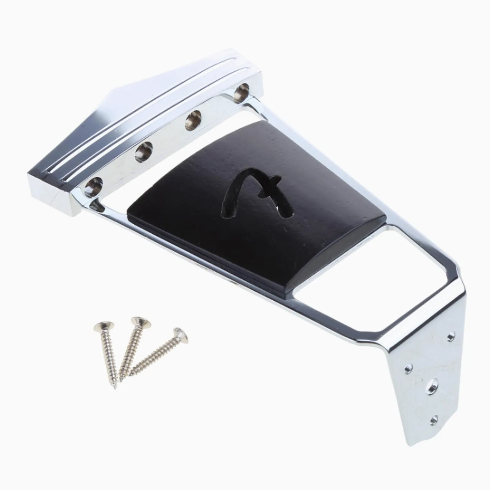 4 corde per chitarra elettrica basso trapezio cordiera ponte palissandro intarsio archtop chitarra cordiera facile da installare