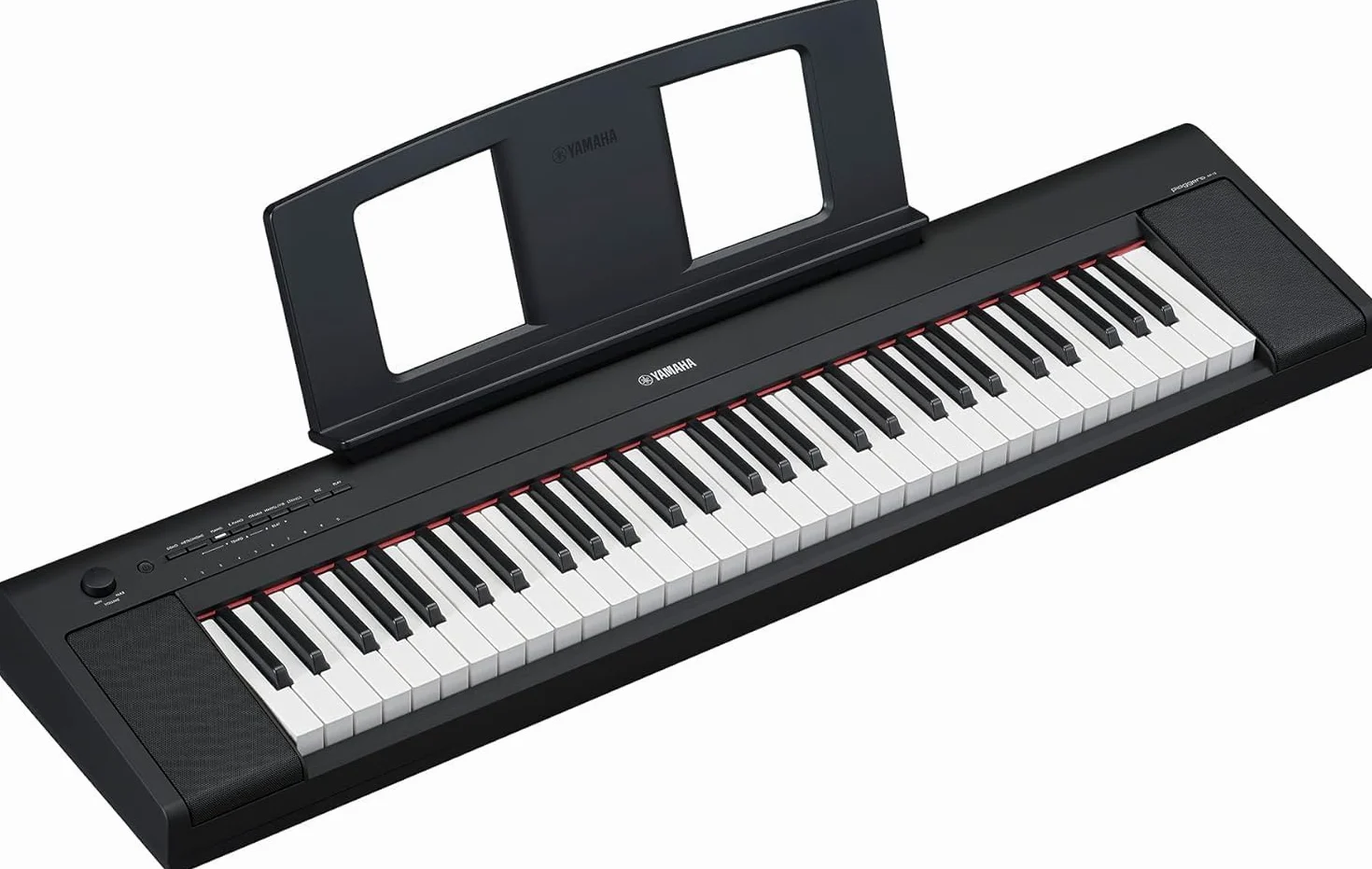 Yamaha Tastiera digitale NP-15 Piaggero con 61 tasti sensibili al tocco in dotazione con cuffie HPH-150