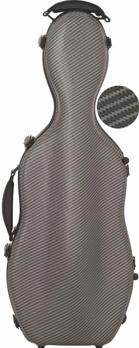 Custodia per Viola Fiberglass 38-43 Ultra Light special nero M-case + borsa musicale