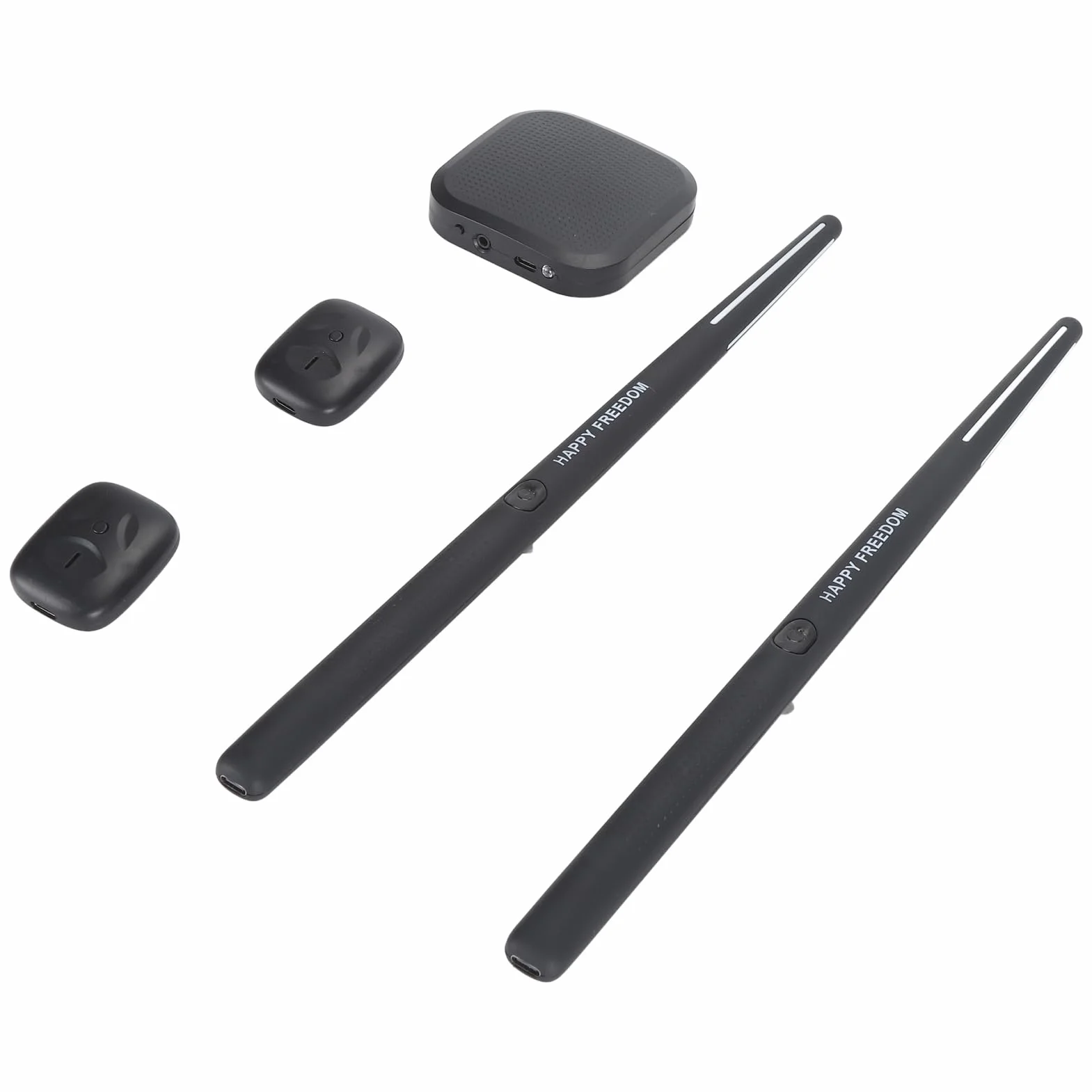 SuniconElectric Set di Batteria ad Aria, Kit di Batteria Portatile per Realtà Virtuale con Rilevamento del Movimento 3D per principianti bambini adulti(Negro)