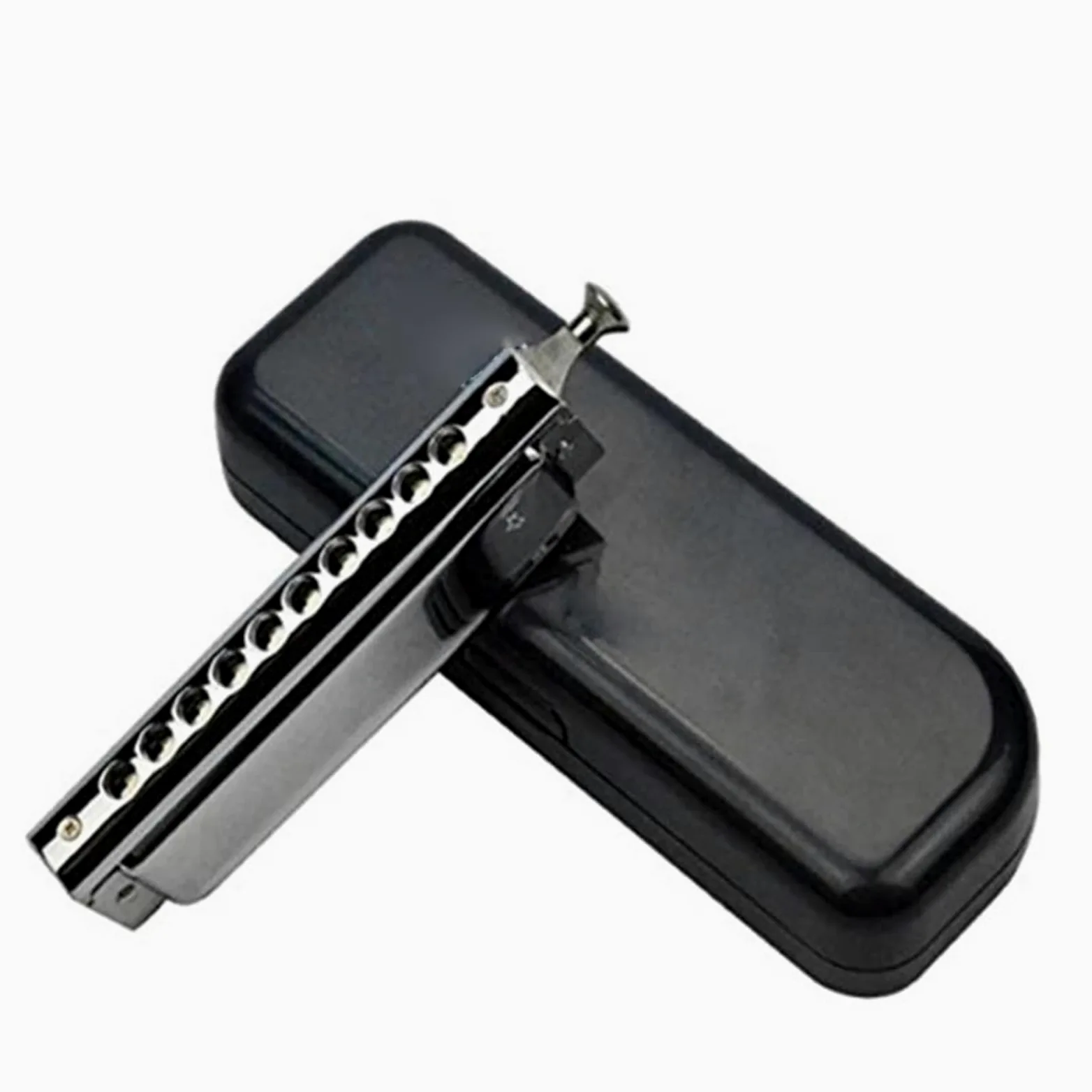 armonica a bocca Armonica A 10 Fori Arpa Cromatica Chiave Di Fisarmonica Per Strumento Musicale C