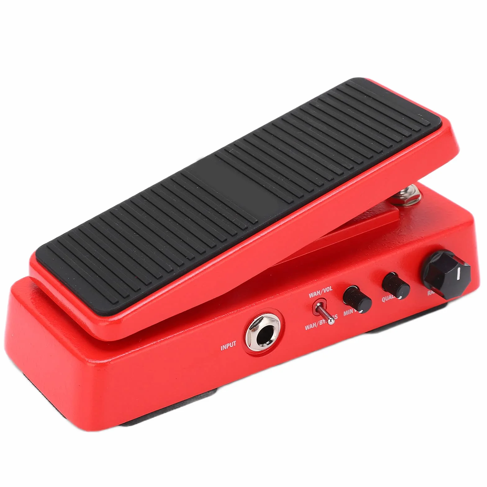 Dilwe Pedale Effetto WAH Multimodale in Metallo 9V 18mA con Valore di qualità del Suono WAH Manopola Regolabile Pedale Effetto Chitarra Manopola di Controllo Pedale WAH, Pedale Volume