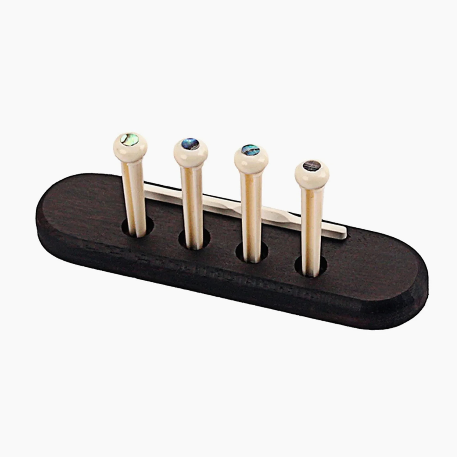 1 Set Rosewood Guitar Bridge E 1 Sella 4 Net Ukulele Accessory Part Sostituzione delle parti ponte