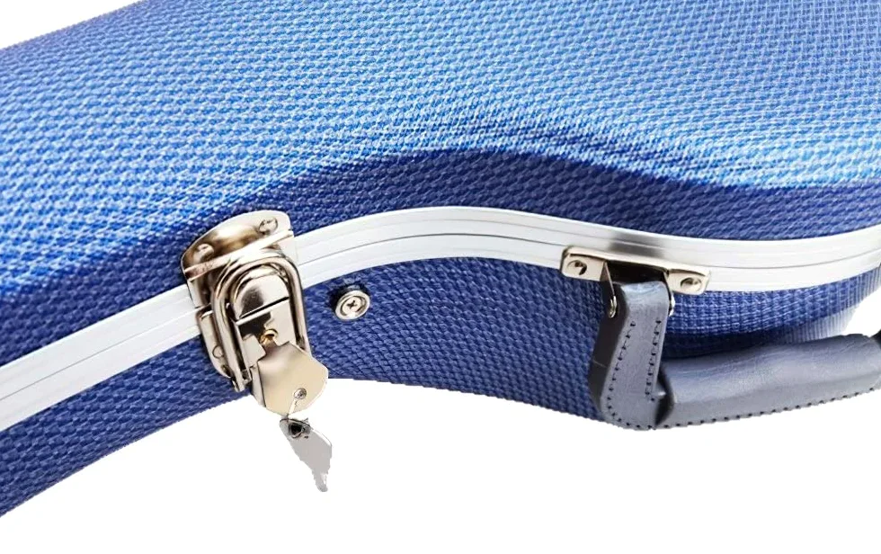 Cibeles - Custodia in ABS per chitarra classica, Blu chiaro, Custodia per chitarra