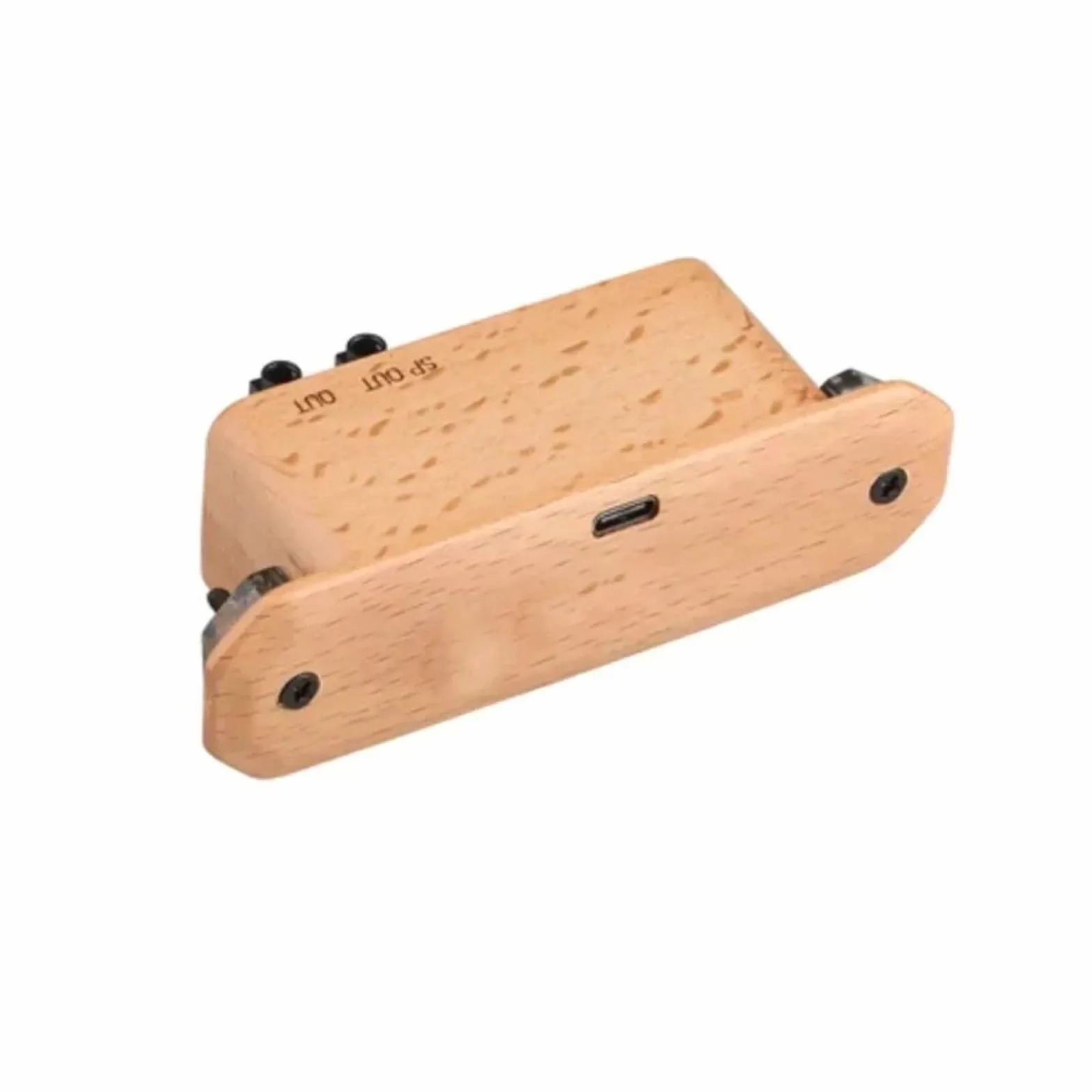 Pickup Per Chitarra Acustica Con Risonanza E Effetti Di Ritardo Di Riverbero FR6 Soundhole Clip-on Parti Di Pickup Ricaricabili