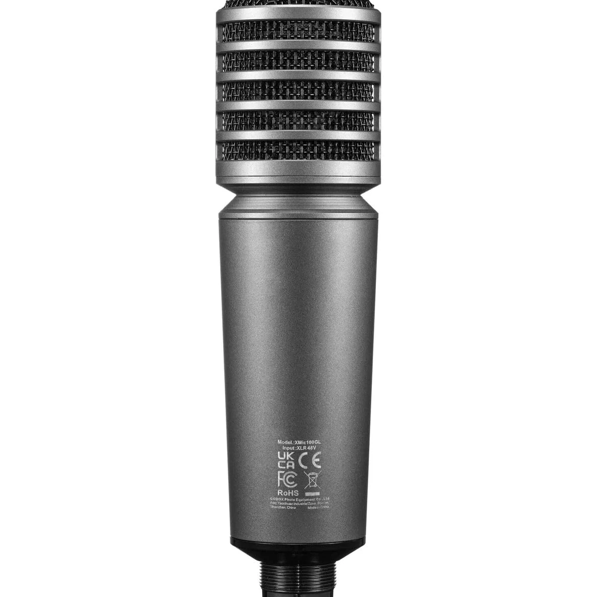 Godox XMic100GL Microfono da studio XLR a condensatore cardioide a diaframma largo