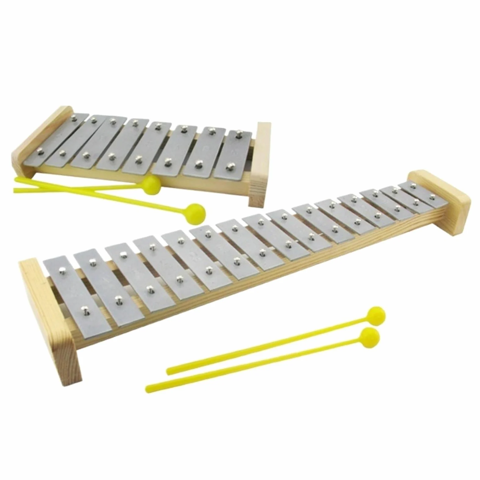 Xilofono Professionale Xilofono Professionale Strumento A Percussione Xilofono Con Piastra In Alluminio Xilofono A 8 Toni A 15 Toni(B15)