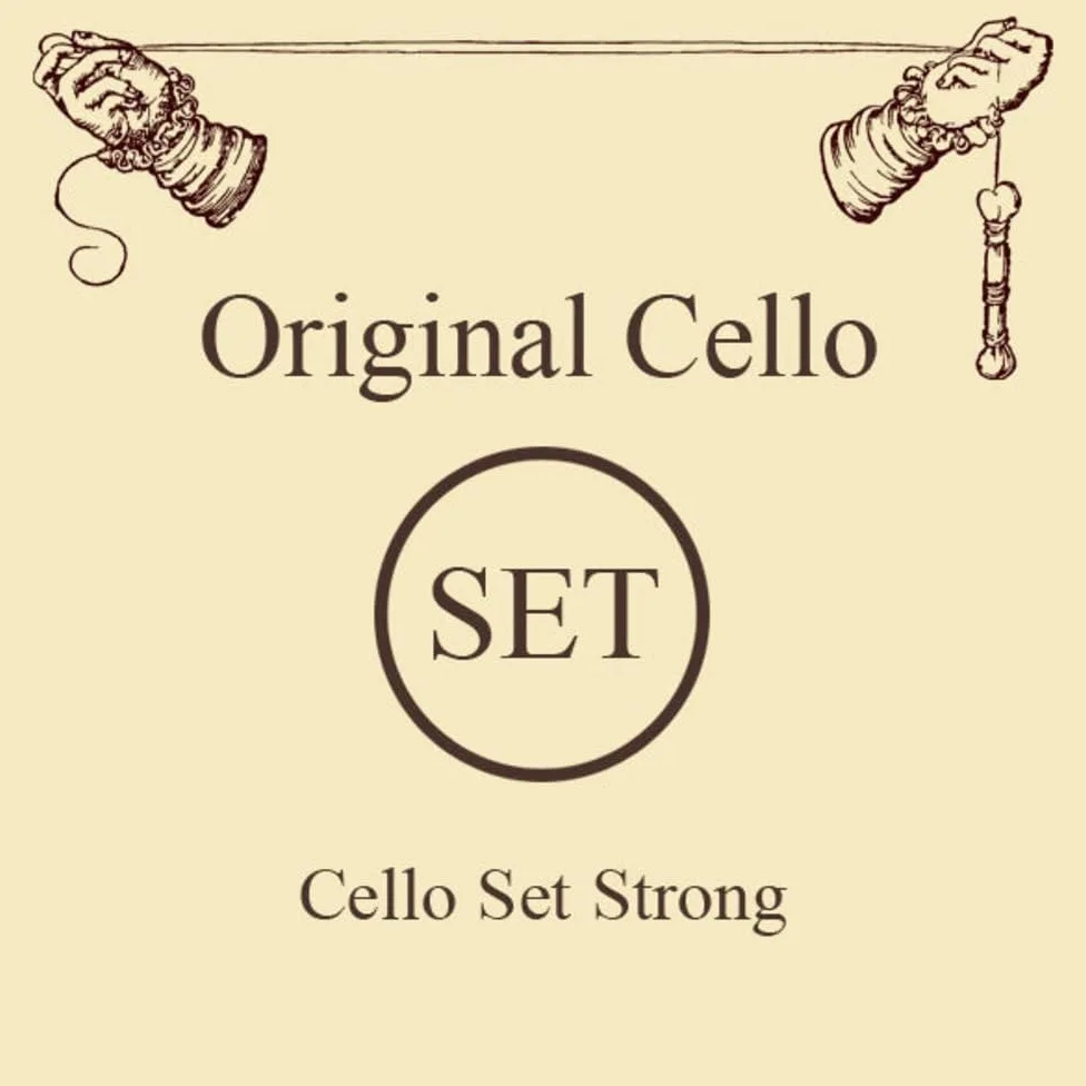 LARSEN STRINGS Corde per violoncello Set originale Forte