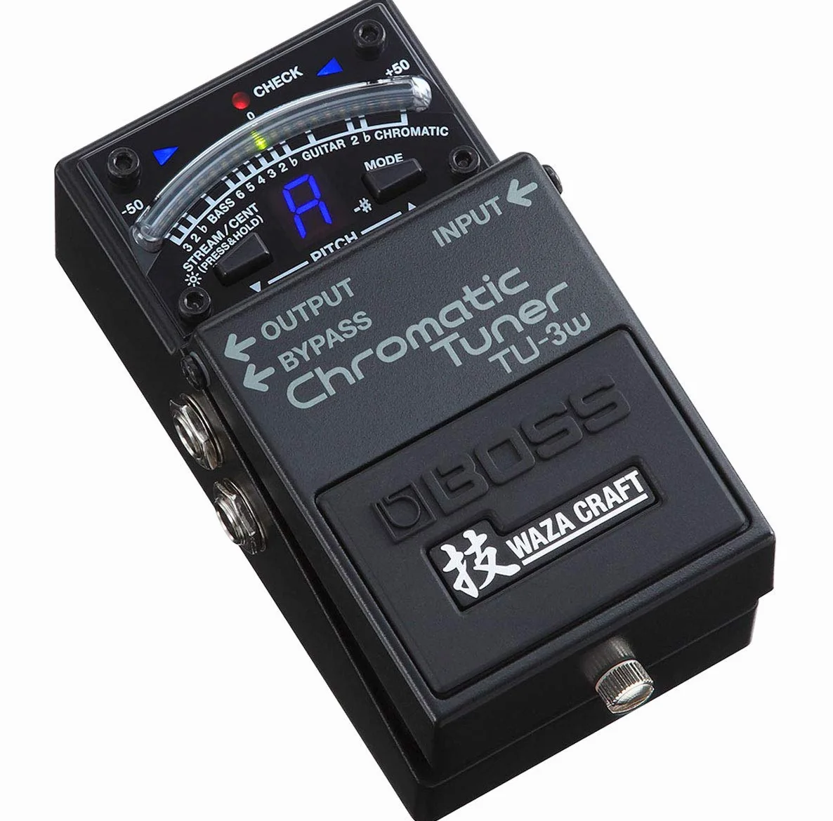 Boss TU-3W Waza - Accordatore cromatico con cavo keepdrum, 3 m