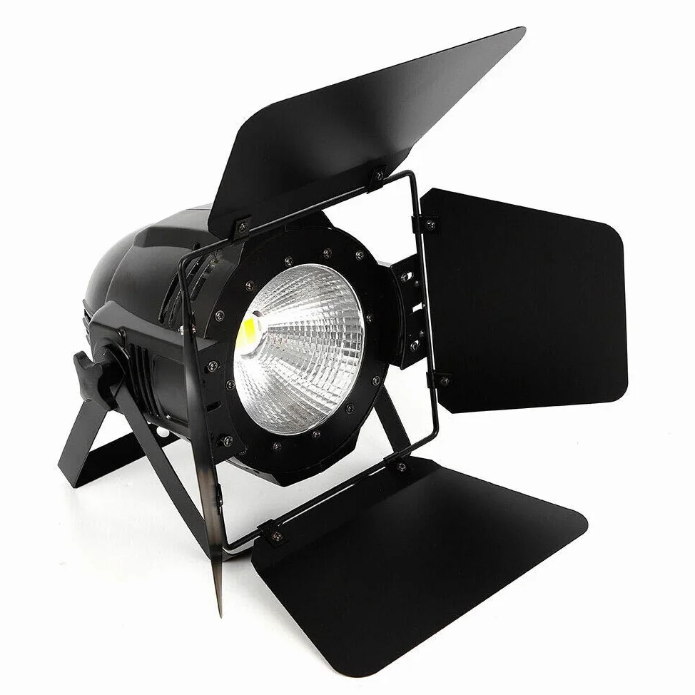 100W COB LED Flash Floodlight PAR 2in1 Bianco Warm White DMX Par Stage Lighting illuminazione palcoscenico