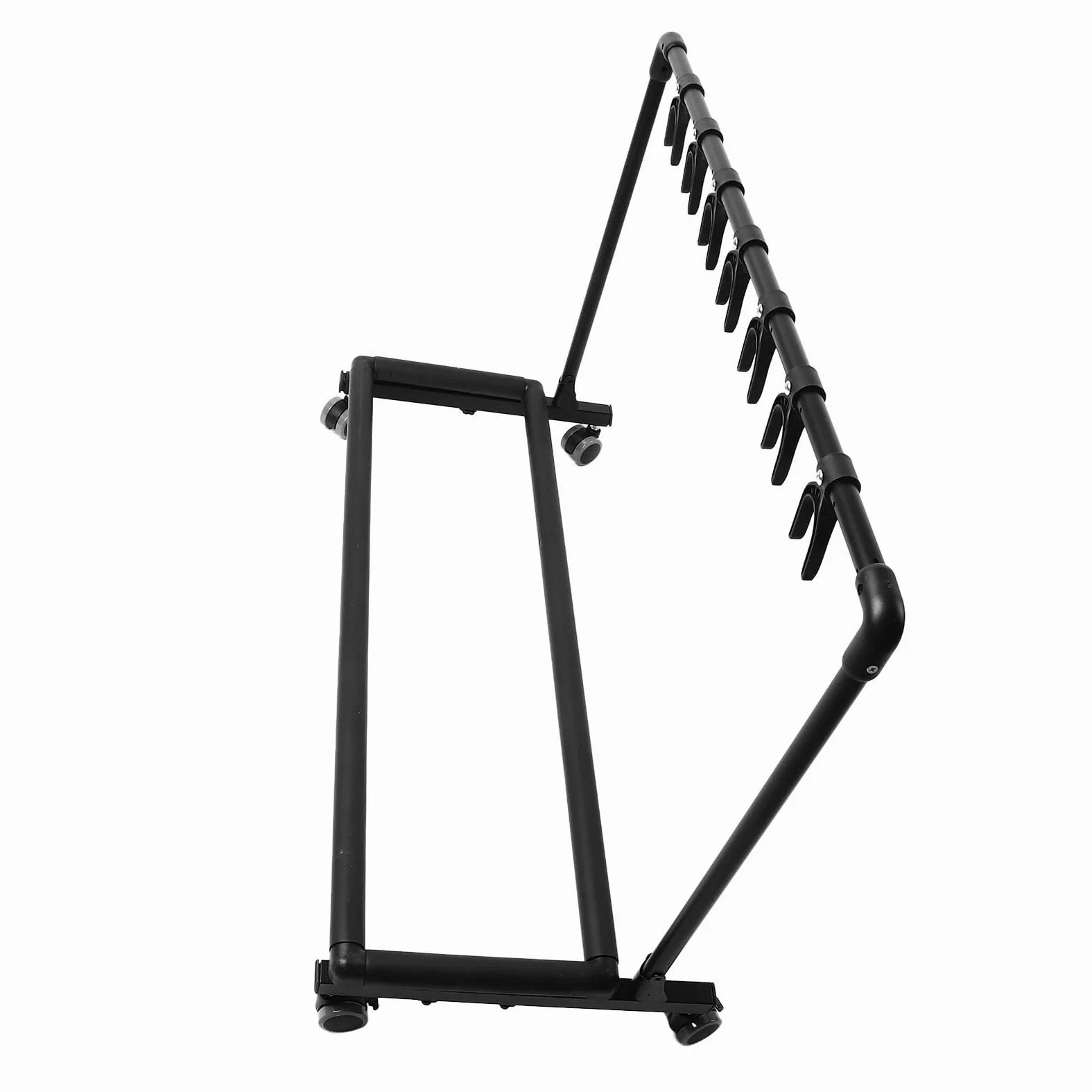 Supporto Multi Chitarra con Ruote e Imbottitura in EVA per Esporre più Chitarre Nei Negozi (FL17W)