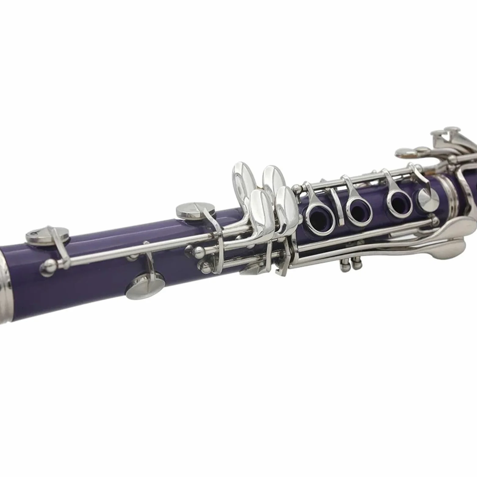 Clarinetto Professionale Clarinetto Clarinetto Sib 17 Tasti 6 Anelli Clarinetto Viola Strumenti Musicali Professionali(A)