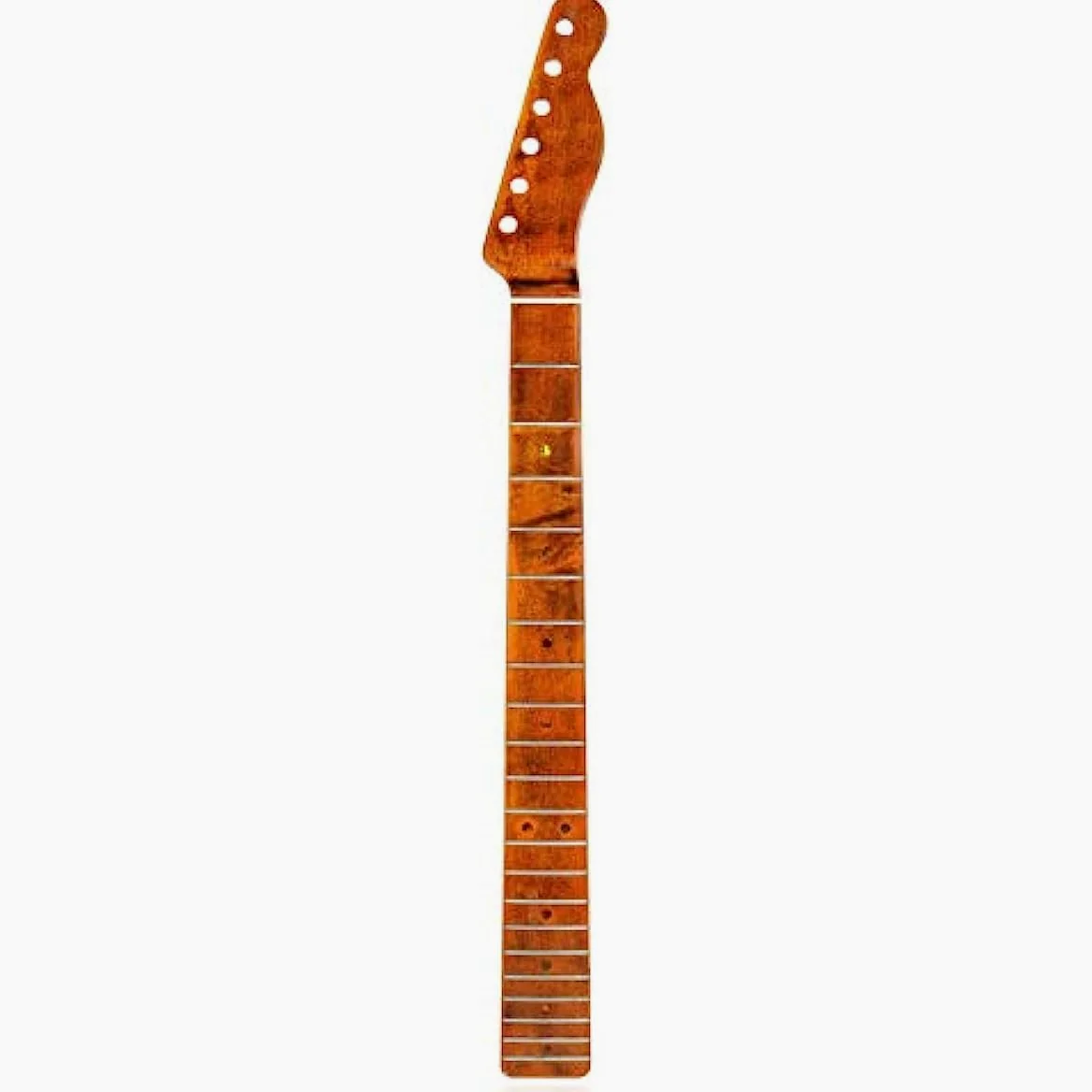 Manico di ricambio per chitarra elettrica in acero, 21 tasti, tastiera in acero, asta di rinforzo regolabile per stile TL Tele