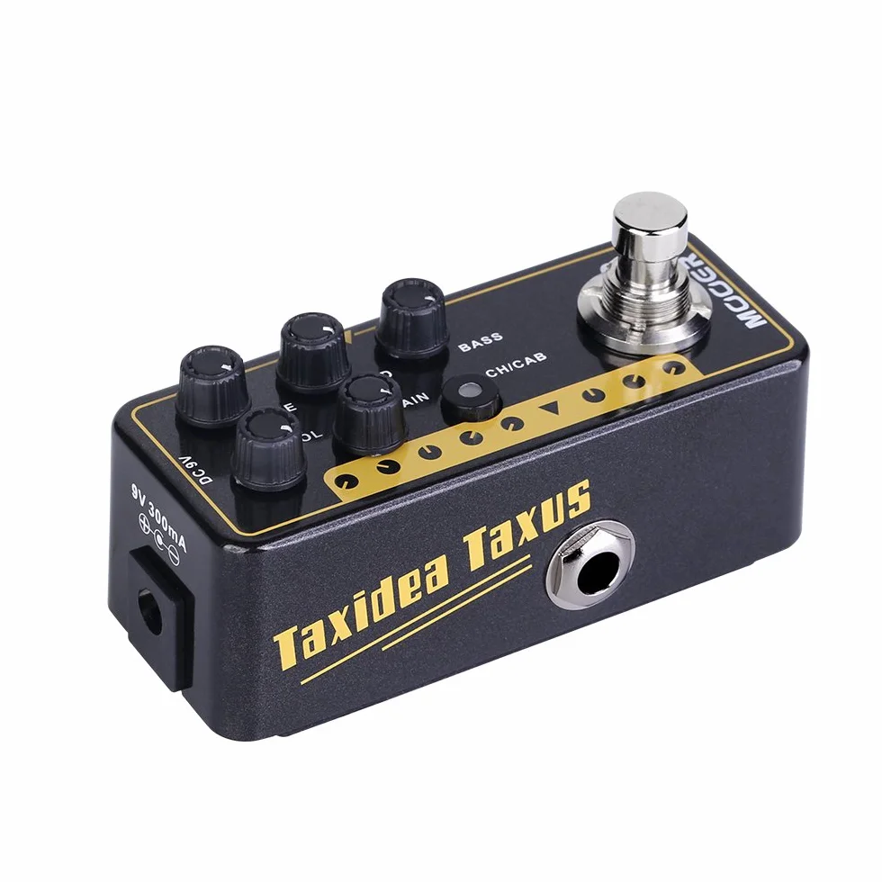 Preamplificatore 2 canali per chitarra elettrica
