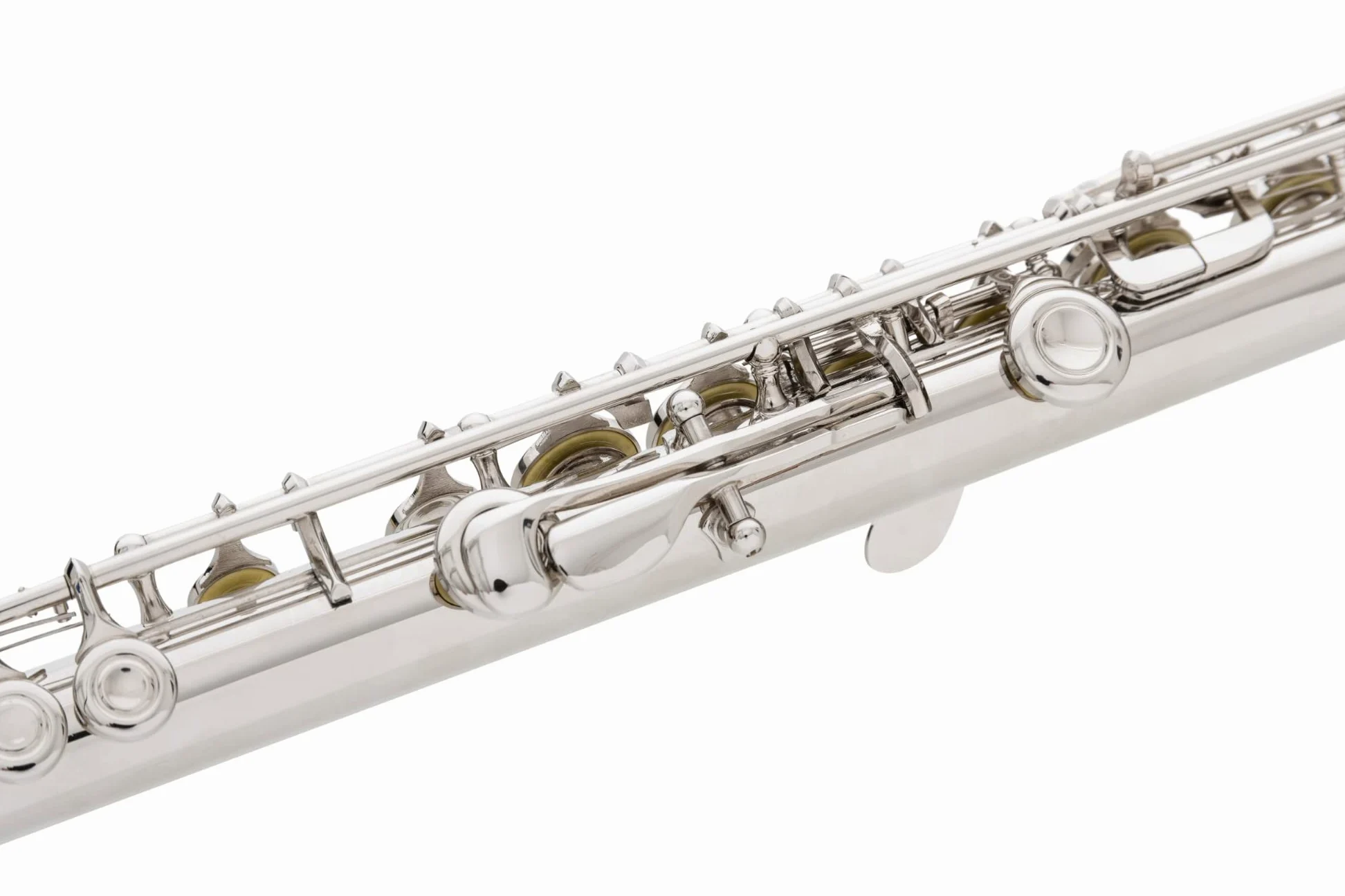 Classic Cantabile FL-200U Flauto Traverso Nichelato, Chiavi chiuse | Ottimo strumento per principianti, Particolarmente adatto ai bambini, Una testata dritta e una curva, Meccanica E fluida