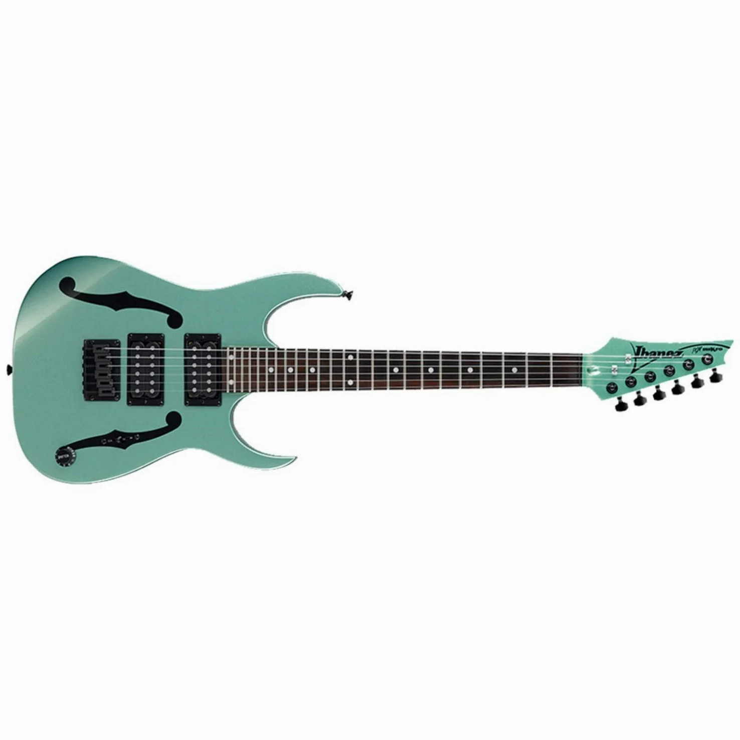 Ibanez Paul Gilbert PGMM21-MGN miKro Signature Metallic Light Green - Chitarra elettrica