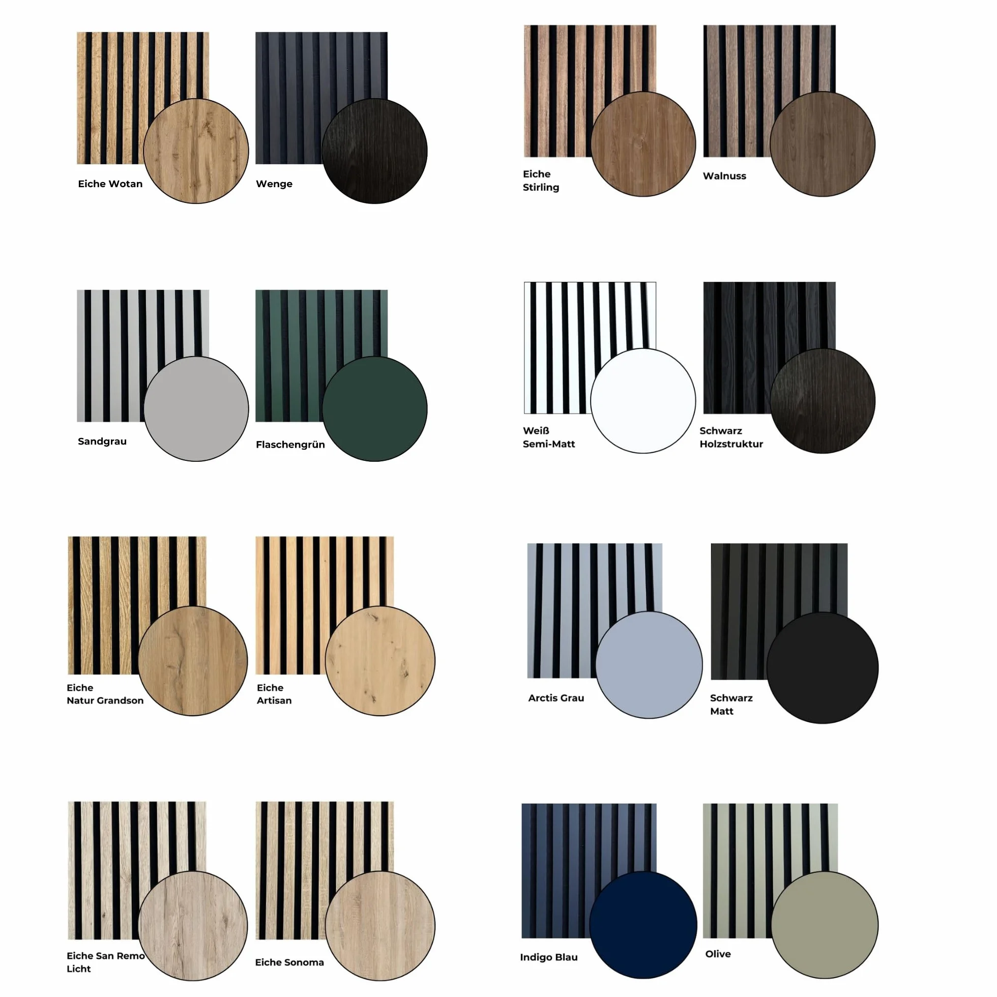 Pannelli Fonoassorbenti Acustici MDF Grigio Arctis 2 Pezzi 26,5x240 cm su Piastra Nera Facile da Montare per Pareti Interne Stile Moderno