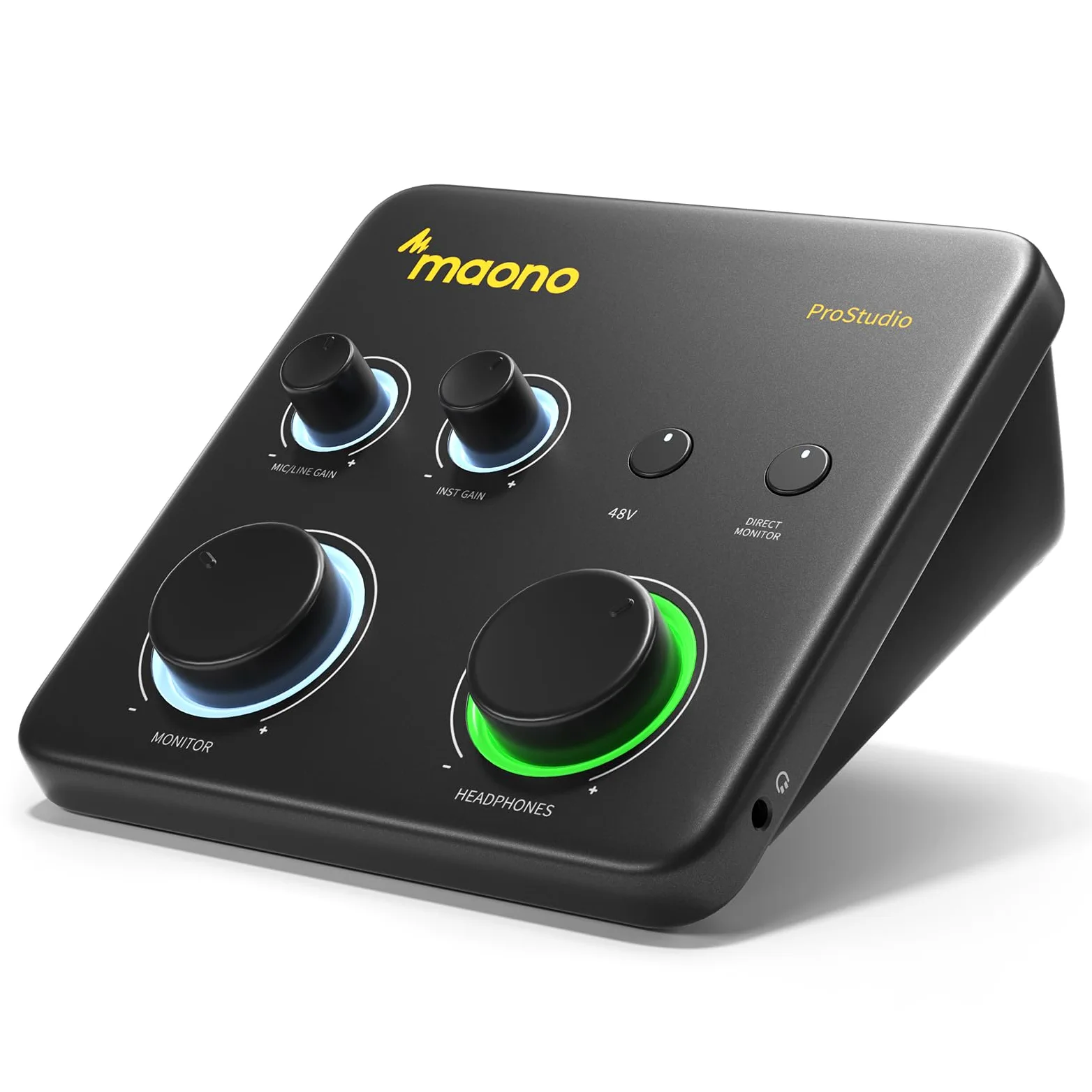Interfaccia audio USB MAONO per PC: interfaccia con ingresso XLR 24-bit/192kHz, software di routing LOOPBACK, driver ASIO per registrazione musicale, home-studio, chitarra, podcast, DAW (PS22 Lite