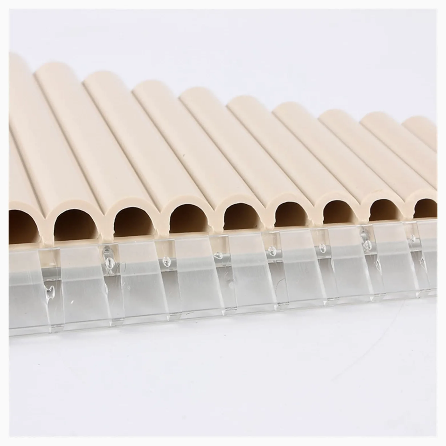 Flauto di Pan Professionale 16/18 Pipes Alto C Key Pan Flauto Resin Pan Pipes Strumento Musicale Tradizionale Cinese ABS Pan Flauto (Color : 16 Tube)