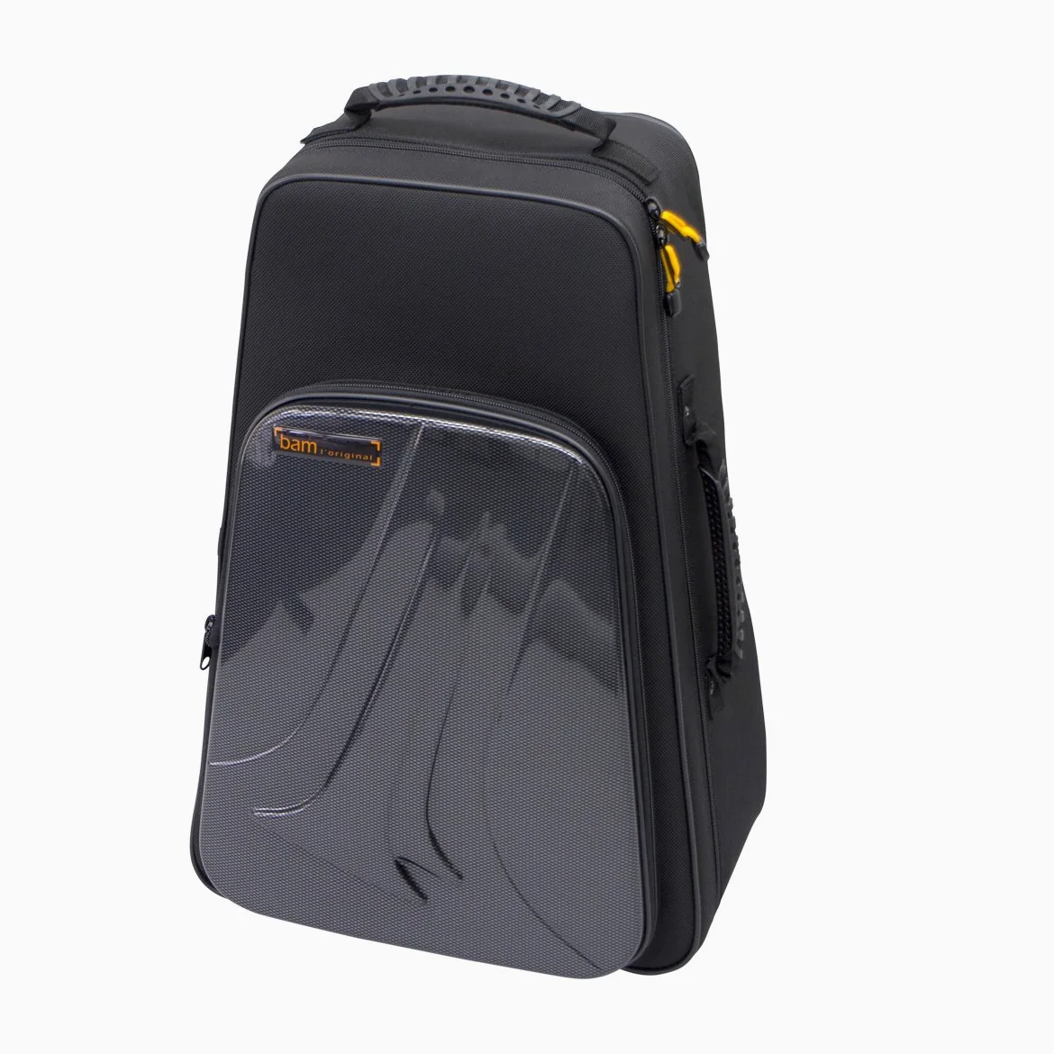 Bam Trompeten Doppel "New Trek" Line Custodia, Pittura: Nero Carbone